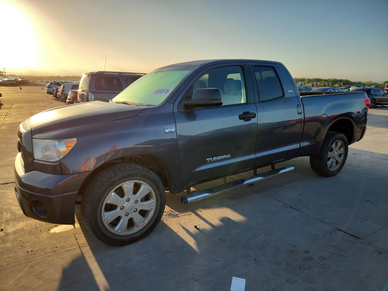 2007 Toyota Tundra Sr5 Gray vin: 5TFRT54167X006708