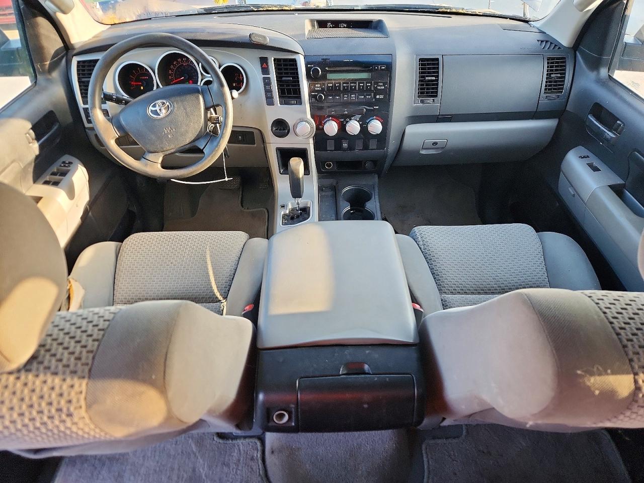 2007 Toyota Tundra Sr5 Серый vin: 5TFRT54167X006708