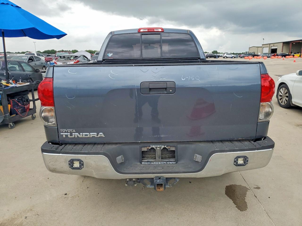 2008 Toyota Tundra Sr5 Charcoal vin: 5TFRT54168X024627