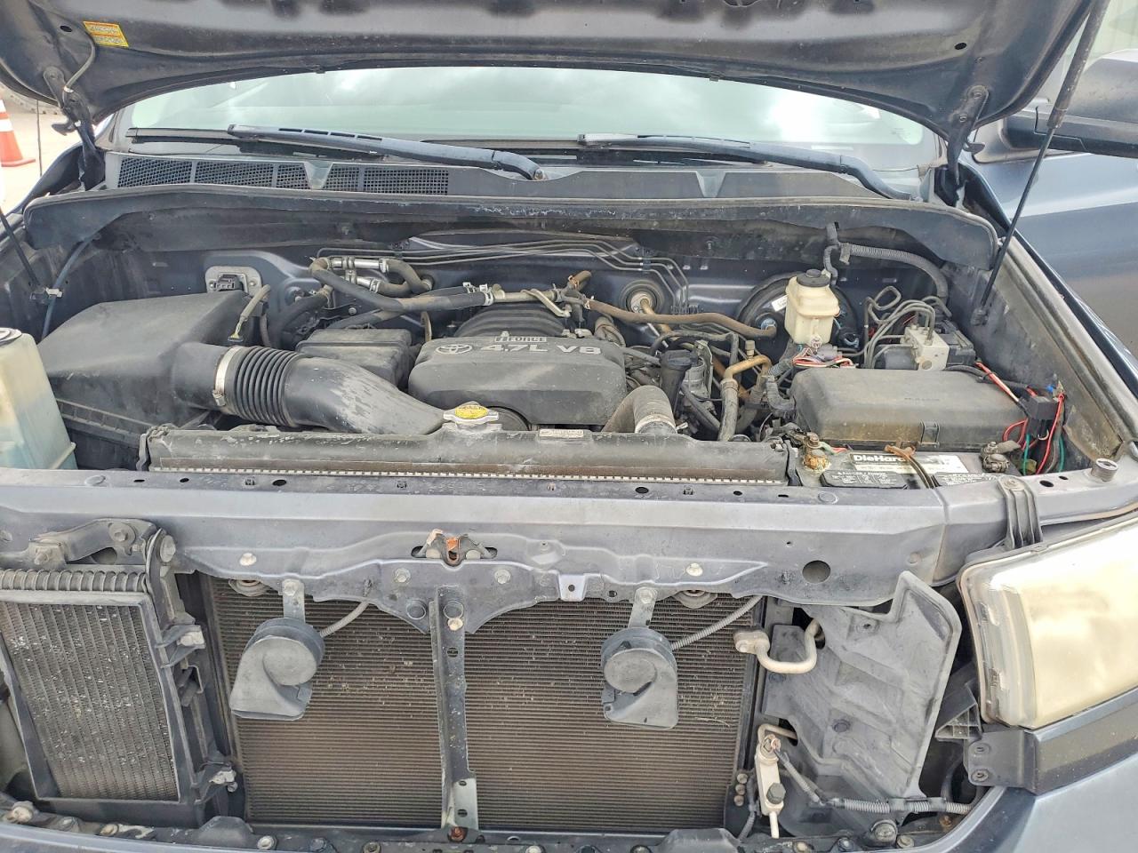 2008 Toyota Tundra Sr5 Charcoal vin: 5TFRT54168X024627