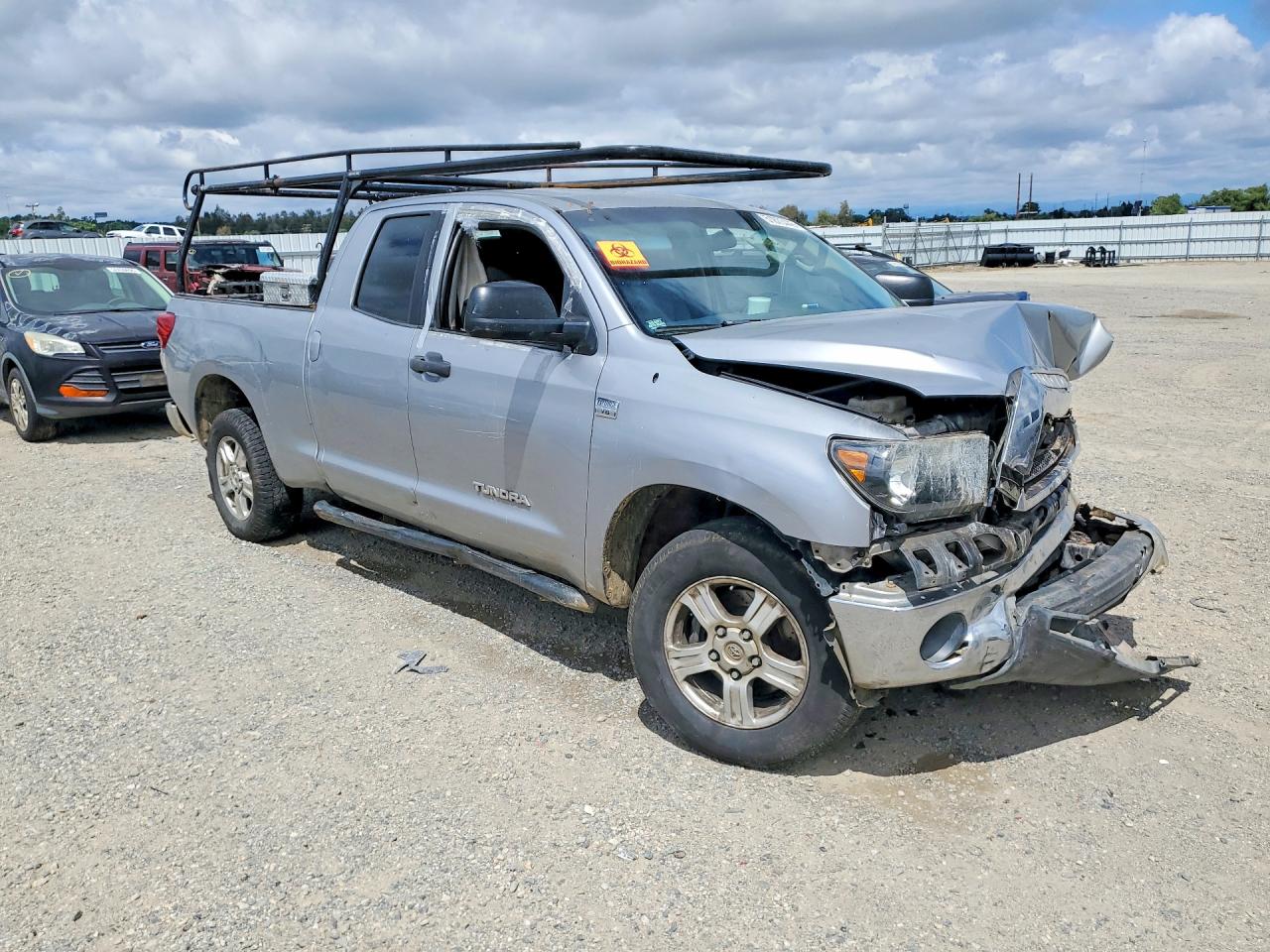 2008 Toyota Tundra Grade Серебряный vin: 5TFRT54168X027222