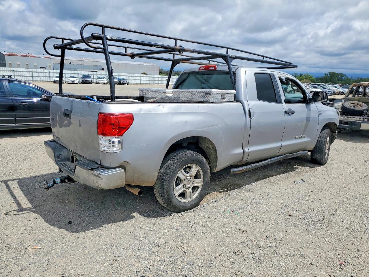 2008 Toyota Tundra Grade Серебряный vin: 5TFRT54168X027222