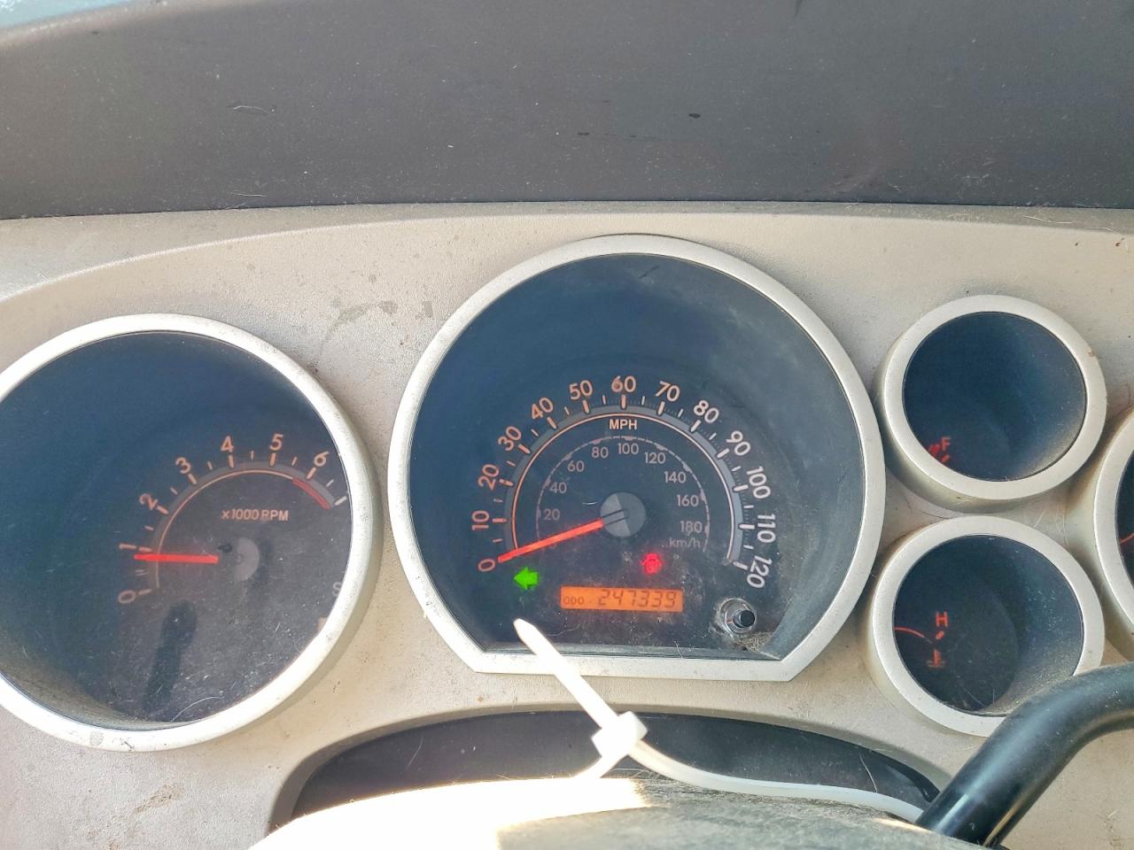 2008 Toyota Tundra Grade Green vin: 5TFRT54178X027276