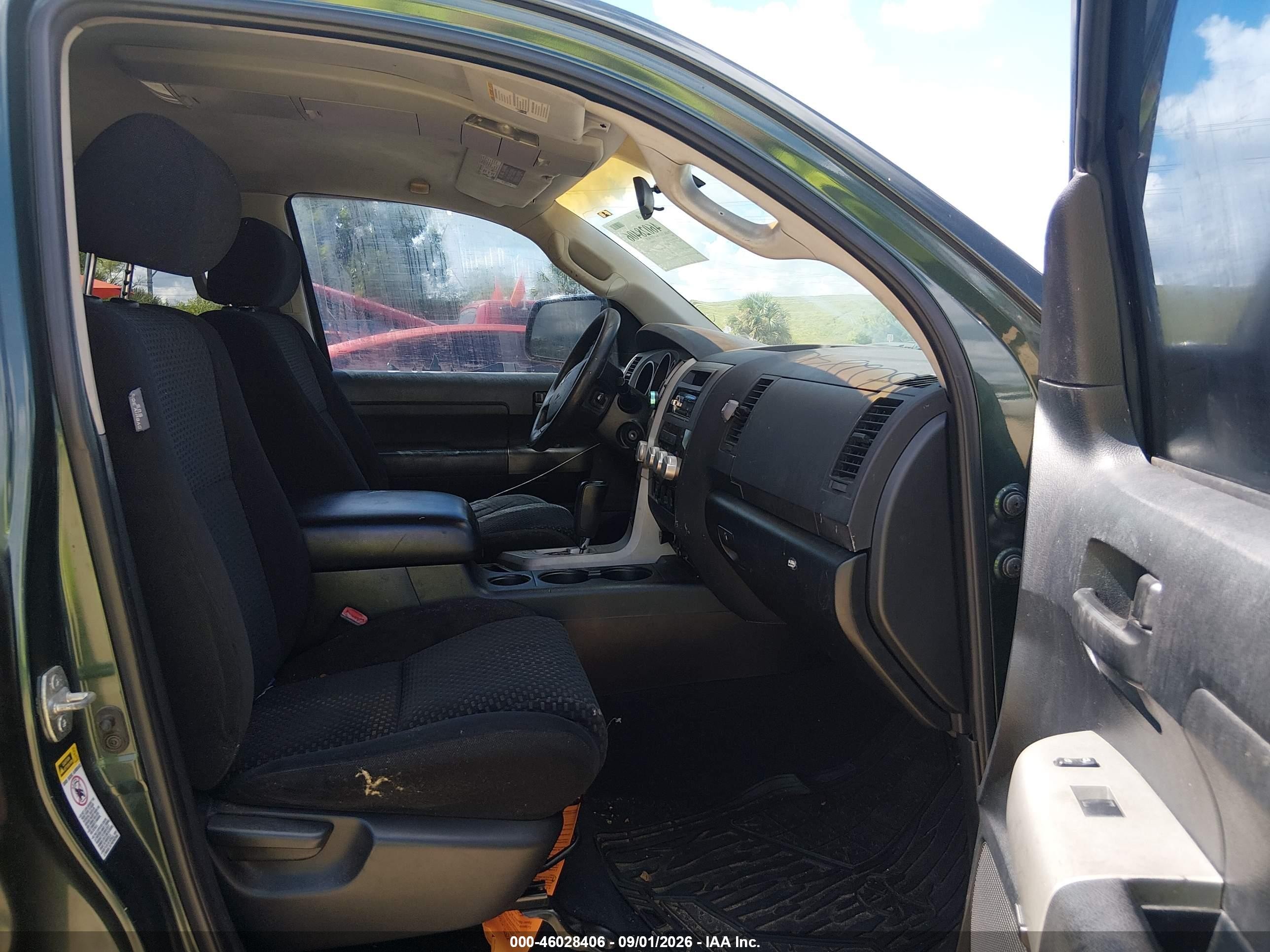 2007 Toyota Tundra Sr5 4.7l V8 Green vin: 5TFRT54187X005379