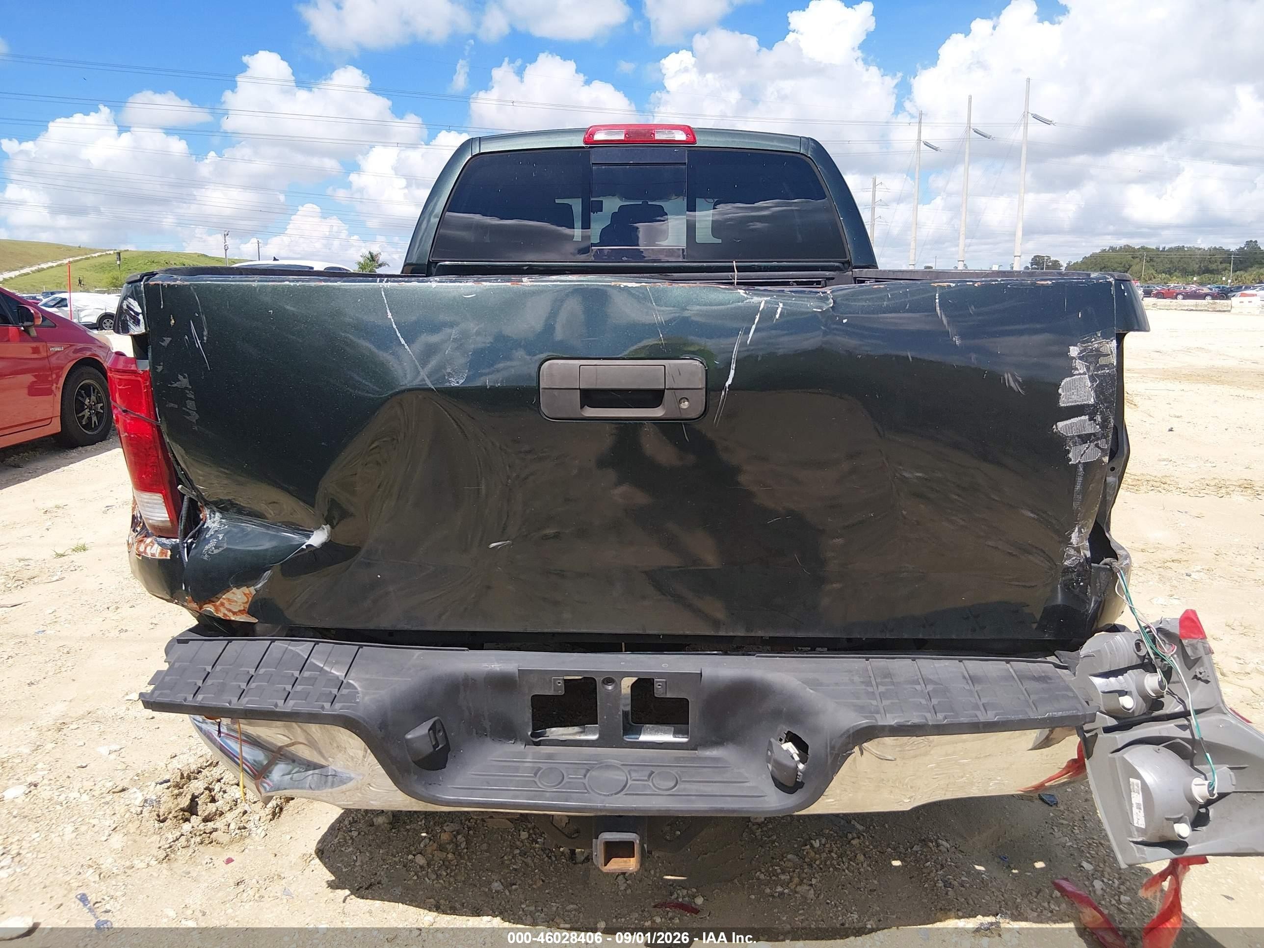 2007 Toyota Tundra Sr5 4.7l V8 Green vin: 5TFRT54187X005379