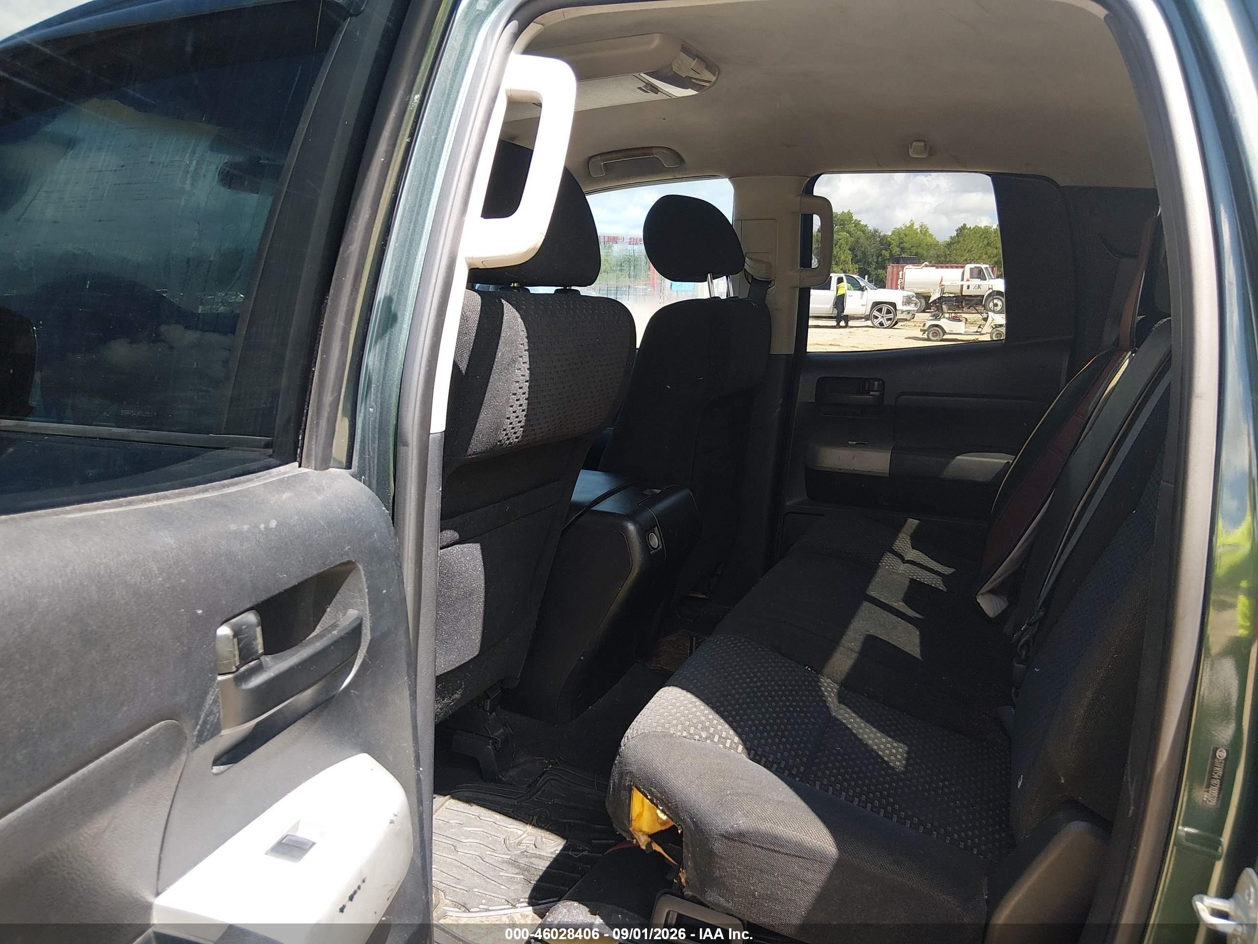 2007 Toyota Tundra Sr5 4.7l V8 Green vin: 5TFRT54187X005379