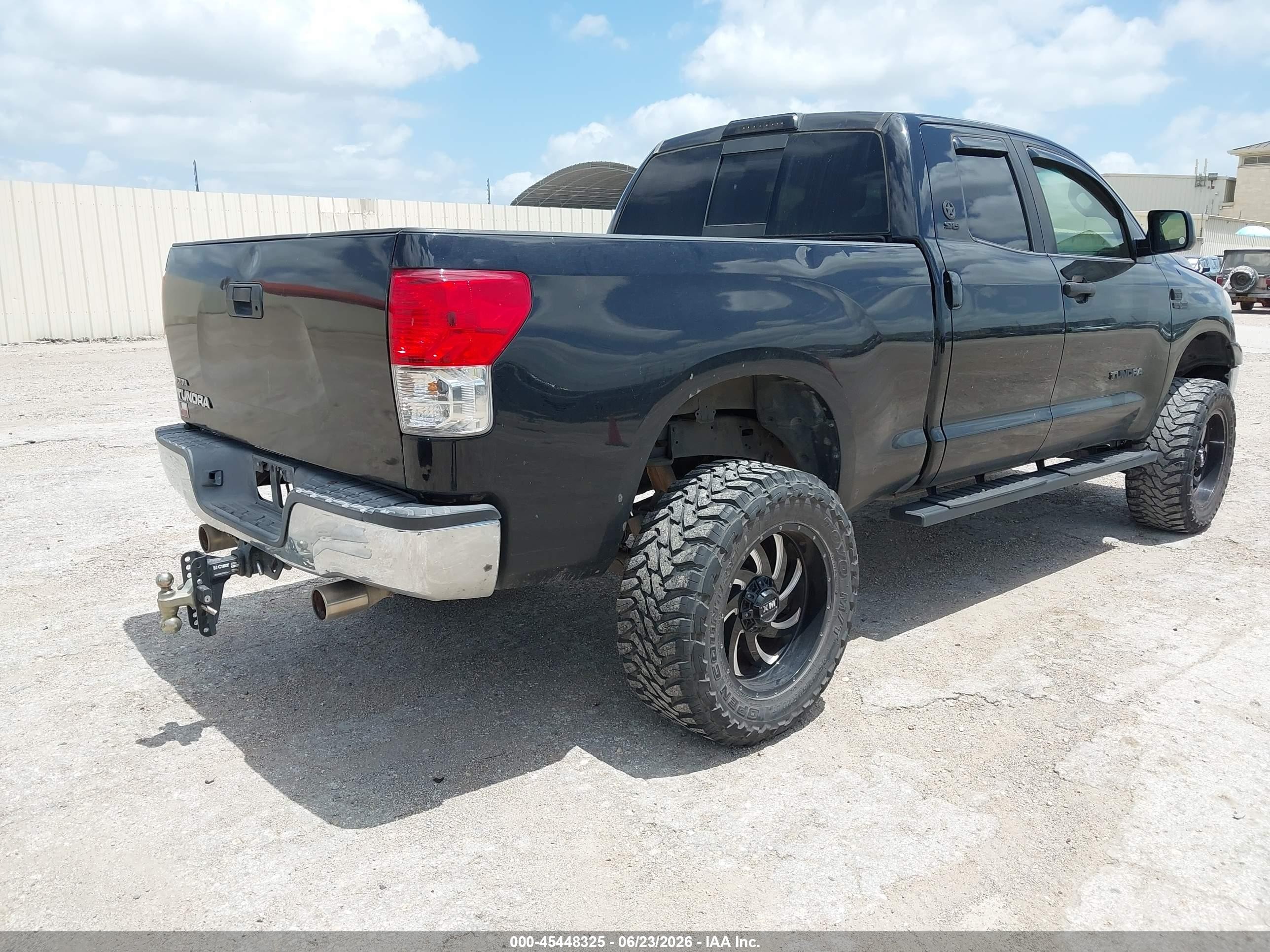 2007 Toyota Tundra Sr5 4.7l V8 Black vin: 5TFRT54187X009478