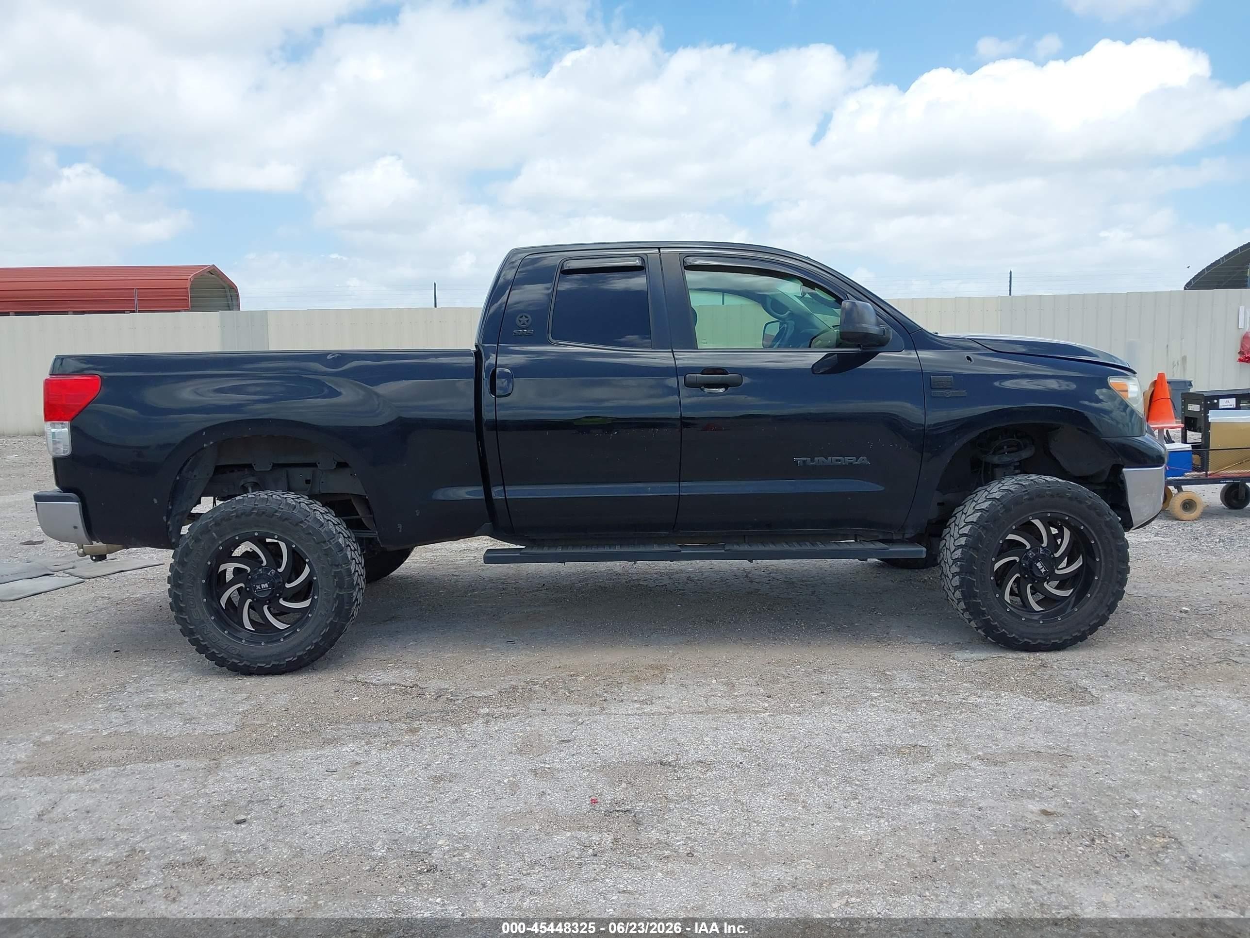 2007 Toyota Tundra Sr5 4.7l V8 Black vin: 5TFRT54187X009478