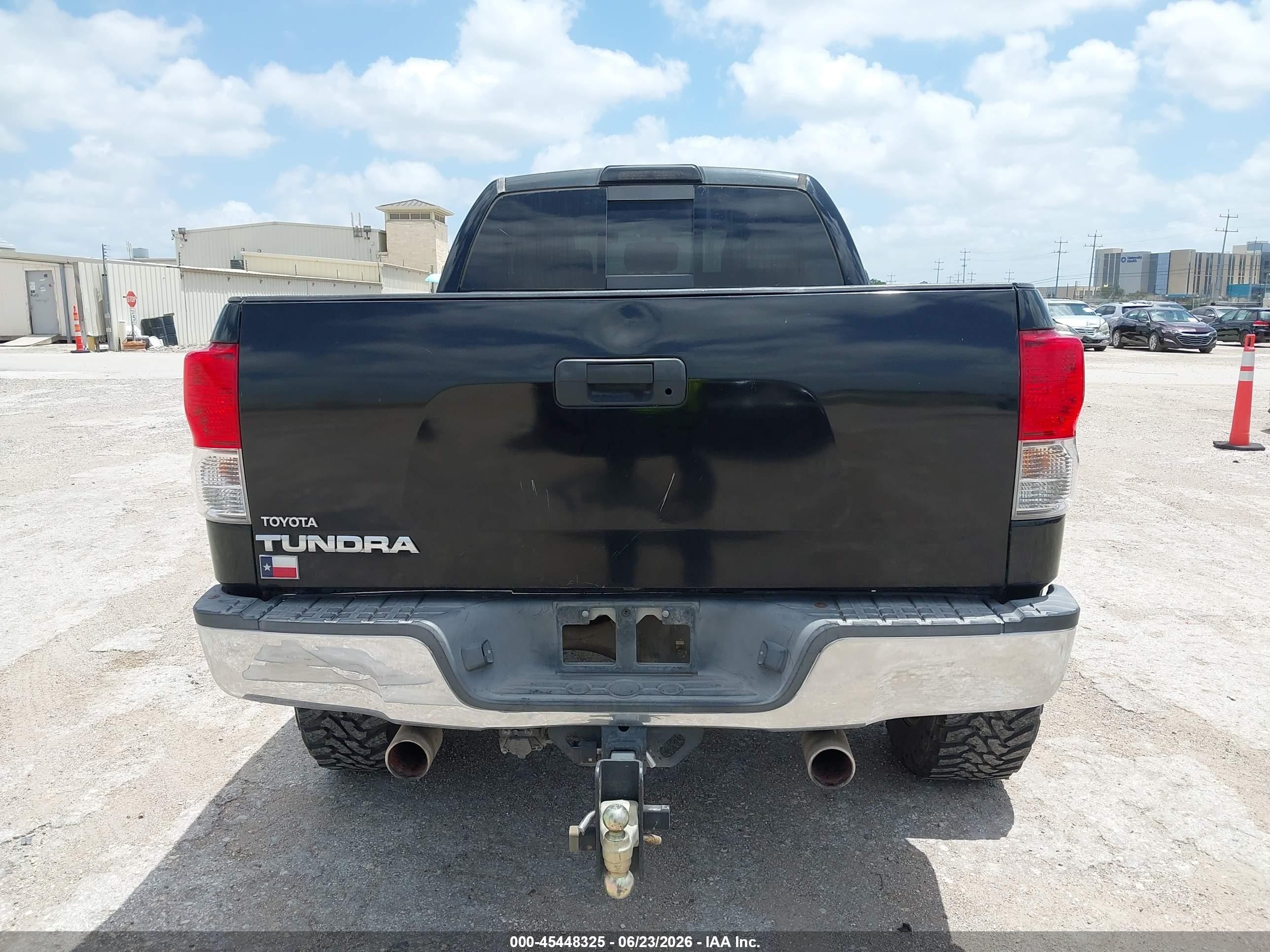 2007 Toyota Tundra Sr5 4.7l V8 Black vin: 5TFRT54187X009478