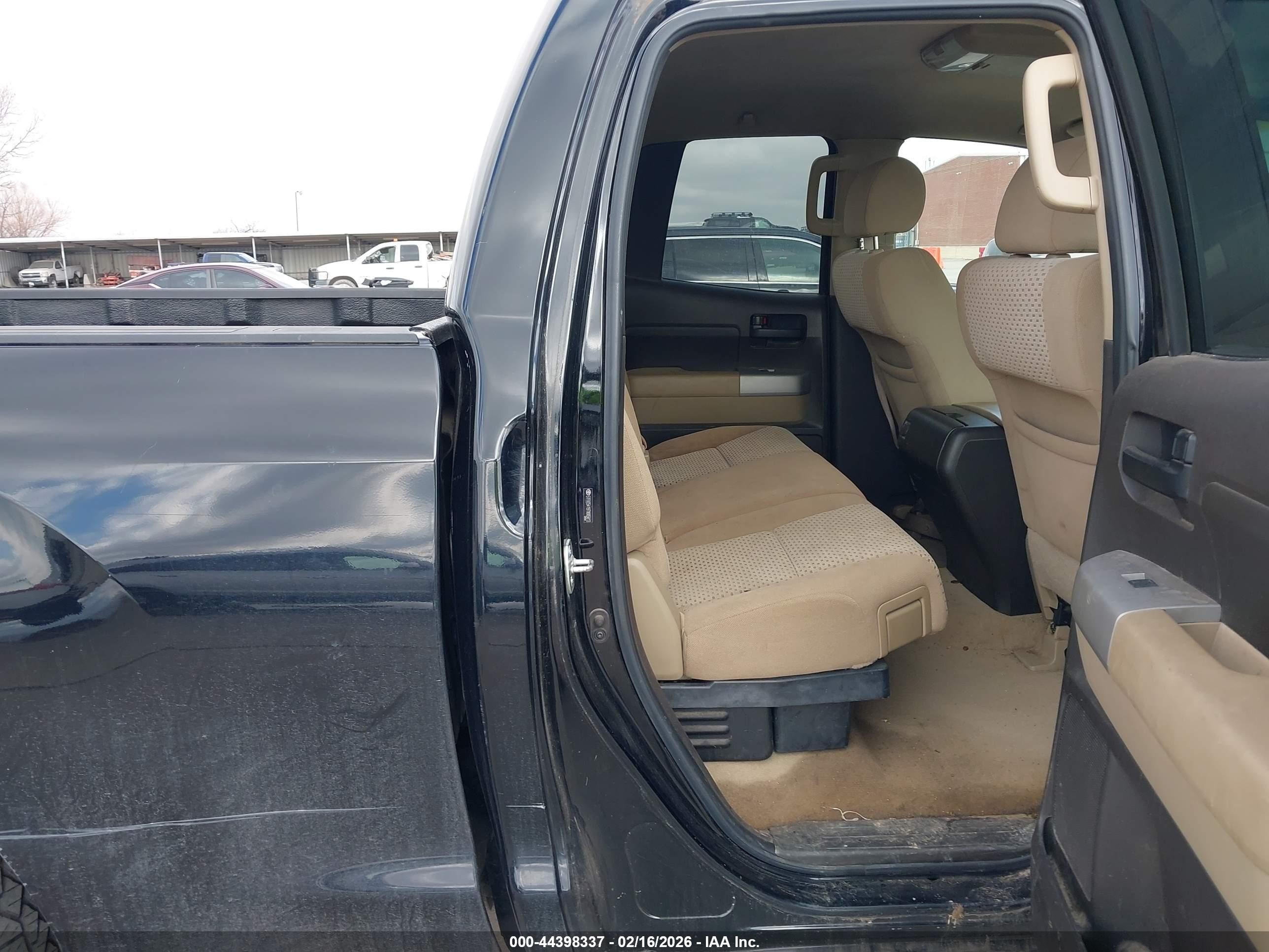 2007 Toyota Tundra Sr5 4.7l V8 Black vin: 5TFRT54197X005813