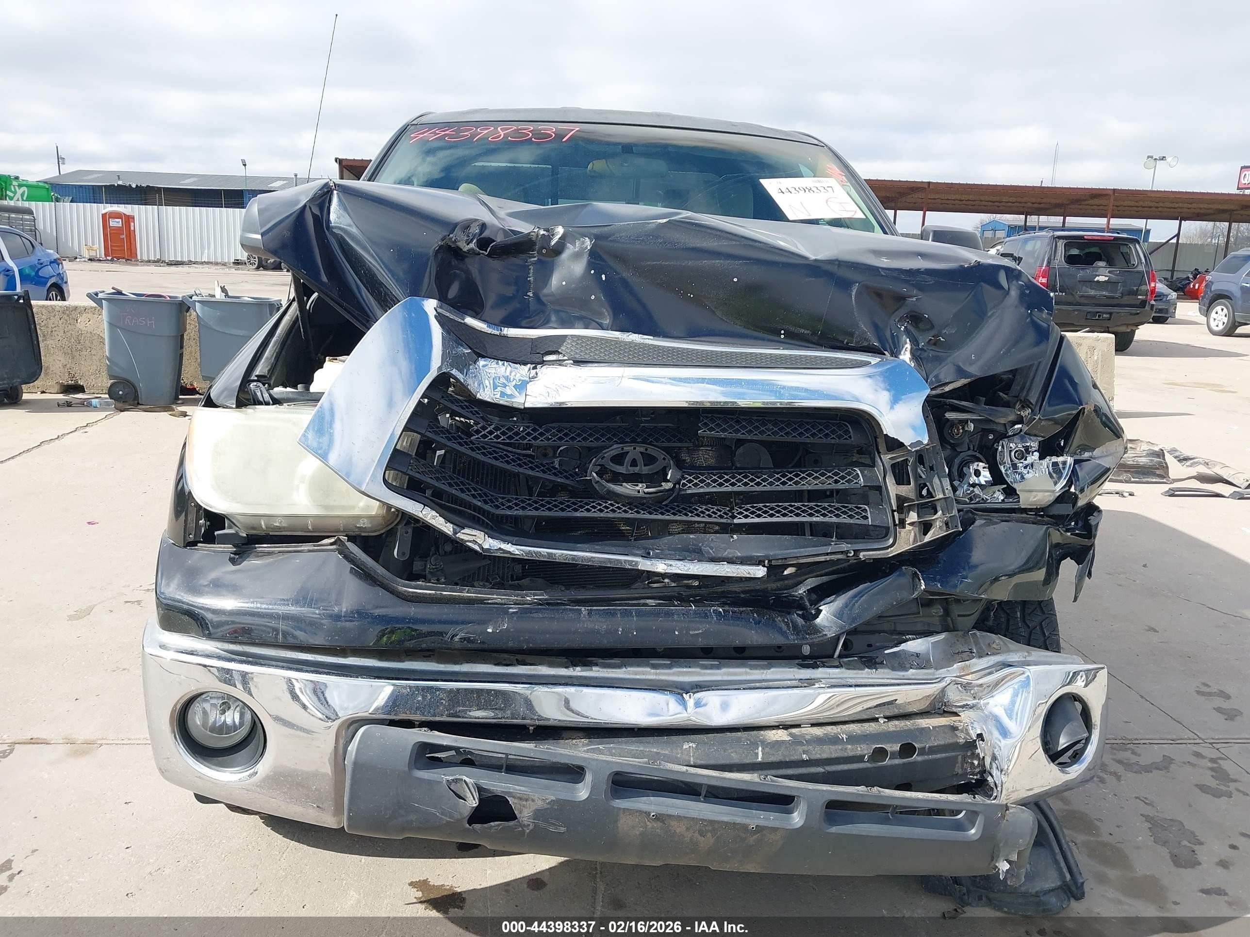 2007 Toyota Tundra Sr5 4.7l V8 Black vin: 5TFRT54197X005813