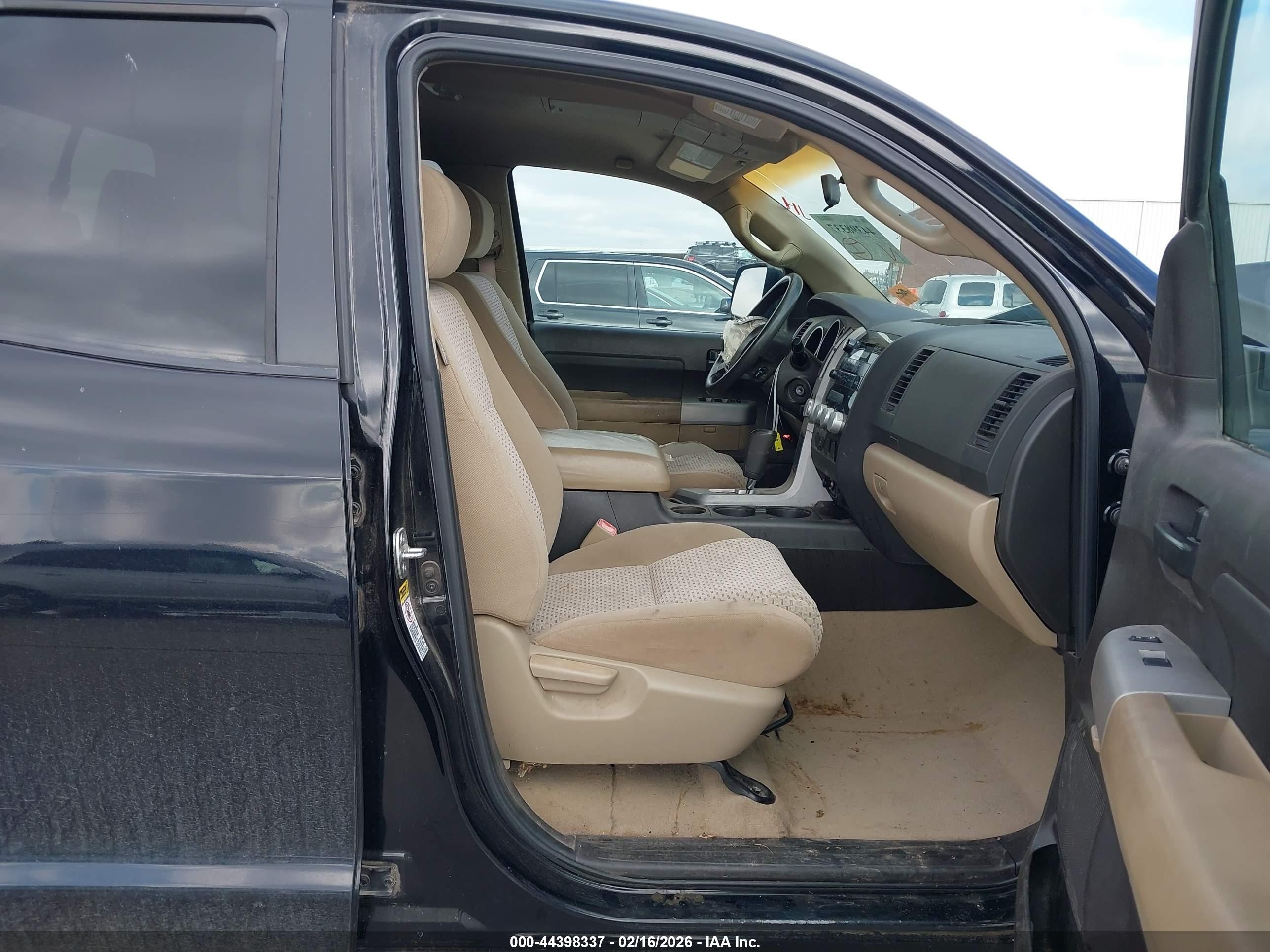2007 Toyota Tundra Sr5 4.7l V8 Black vin: 5TFRT54197X005813