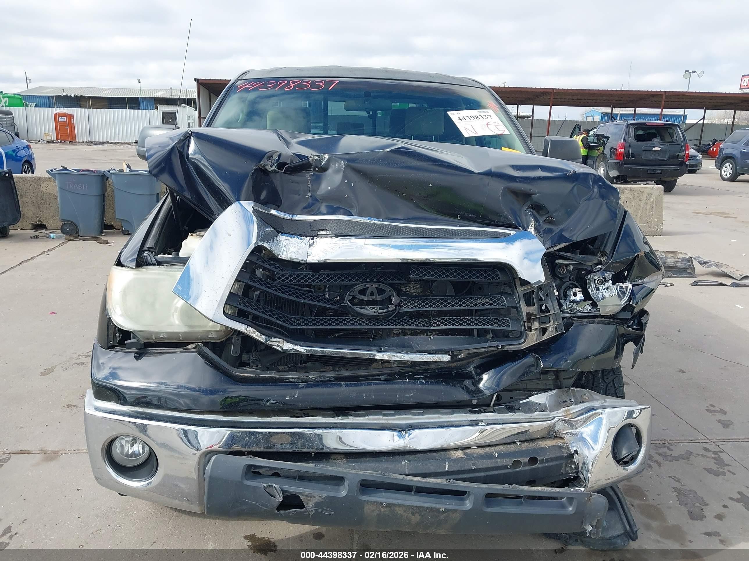2007 Toyota Tundra Sr5 4.7l V8 Black vin: 5TFRT54197X005813