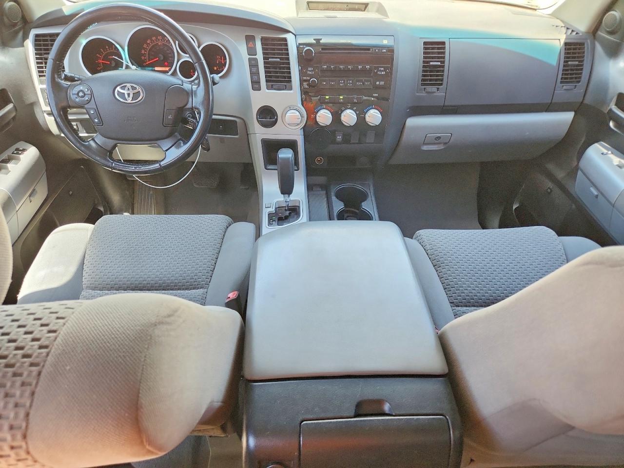2007 Toyota Tundra Double Cab Sr5 Silver vin: 5TFRT54197X013314