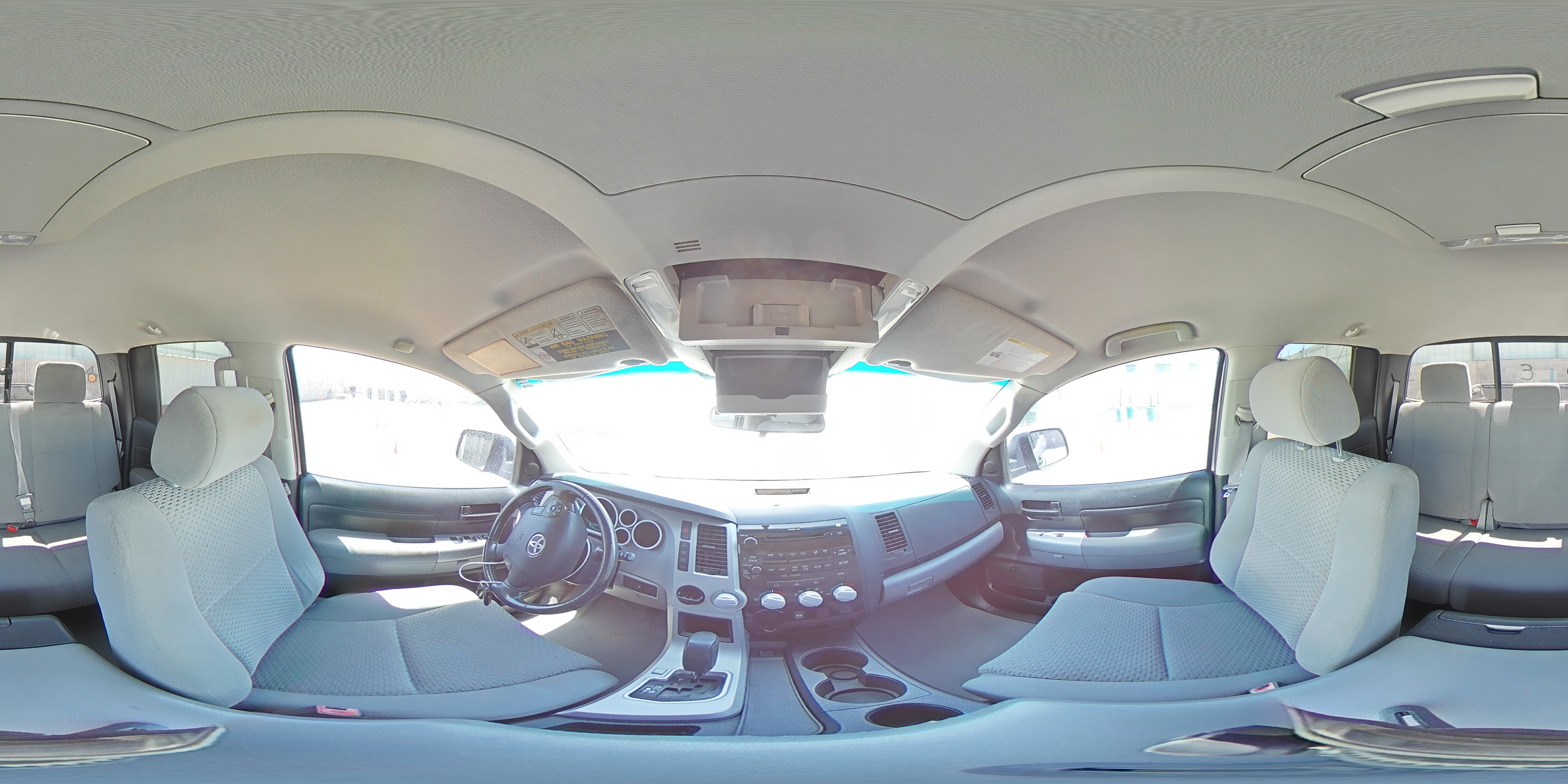 2007 Toyota Tundra Double Cab Sr5 Silver vin: 5TFRT54197X013314