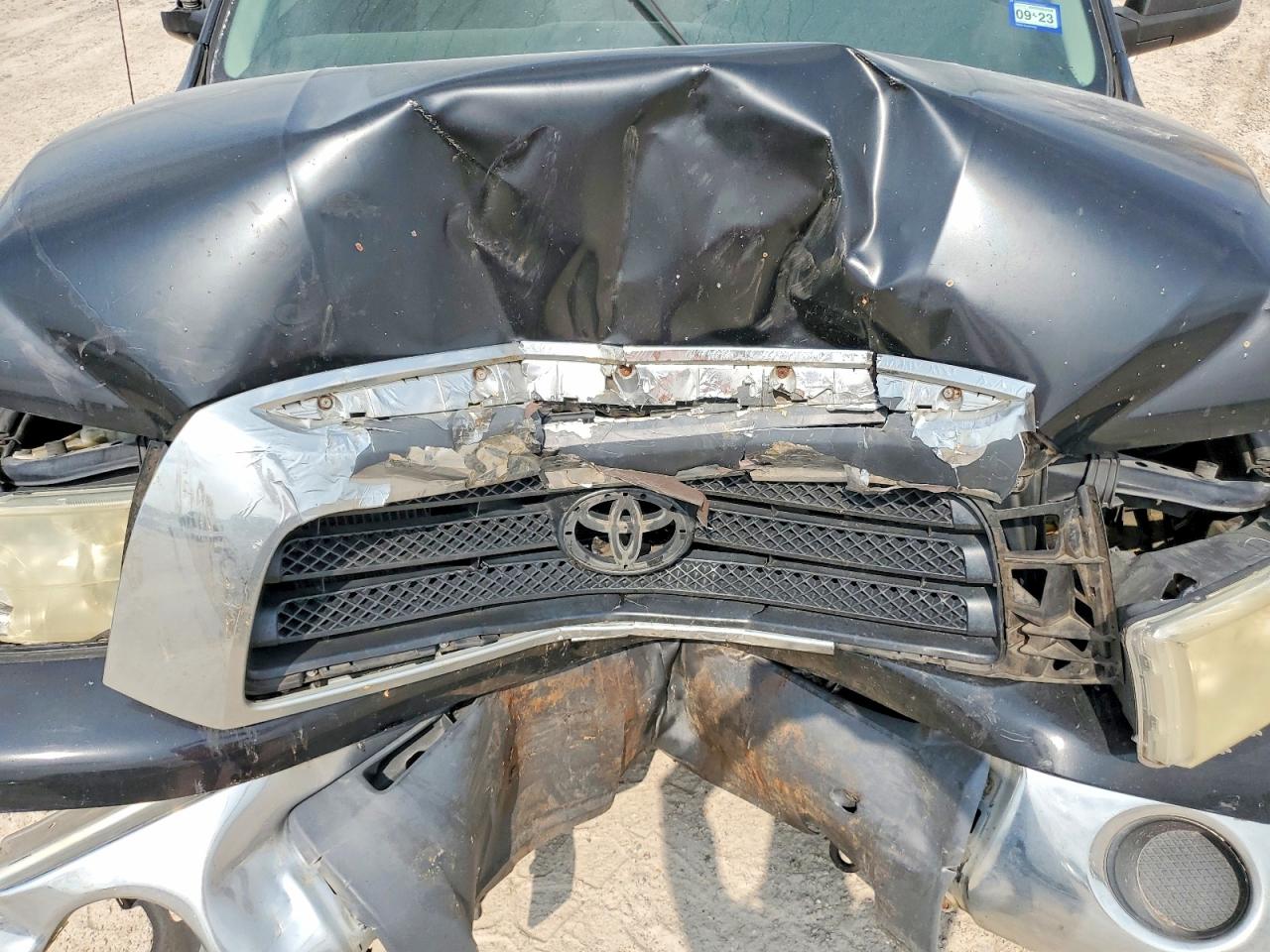 2007 Toyota Tundra Sr5 Black vin: 5TFRT54197X016293