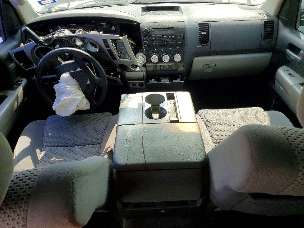 2007 Toyota Tundra Sr5 Black vin: 5TFRT54197X016293