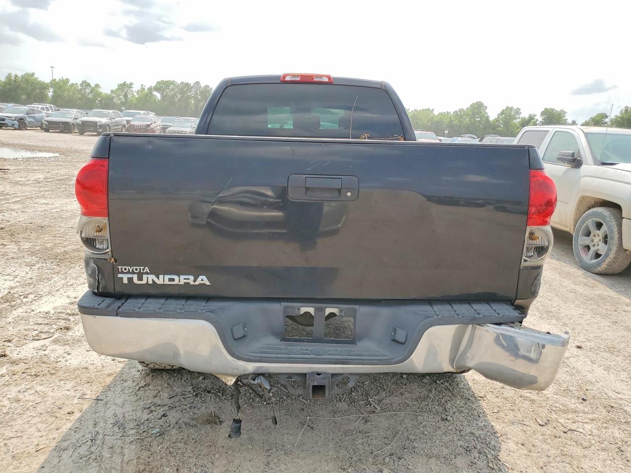 2007 Toyota Tundra Sr5 Black vin: 5TFRT54197X016293