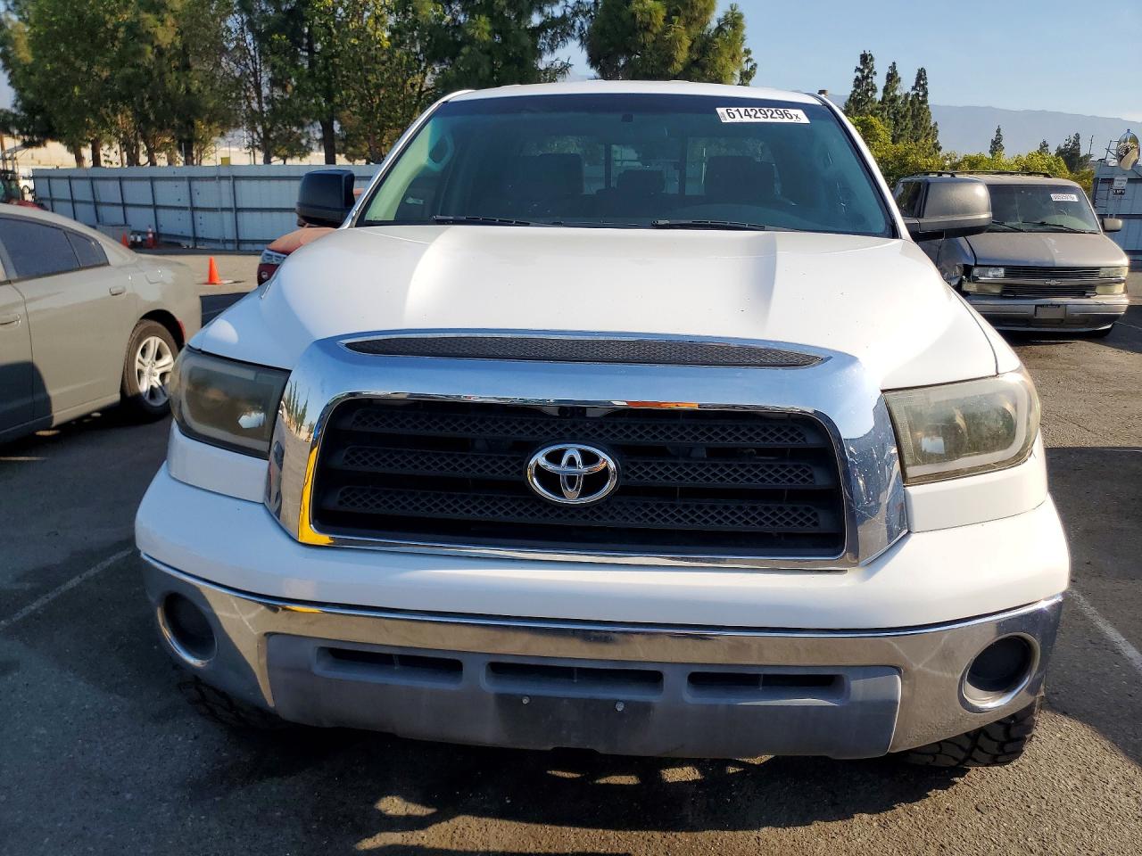 2008 Toyota Tundra Grade White vin: 5TFRT54198X021625