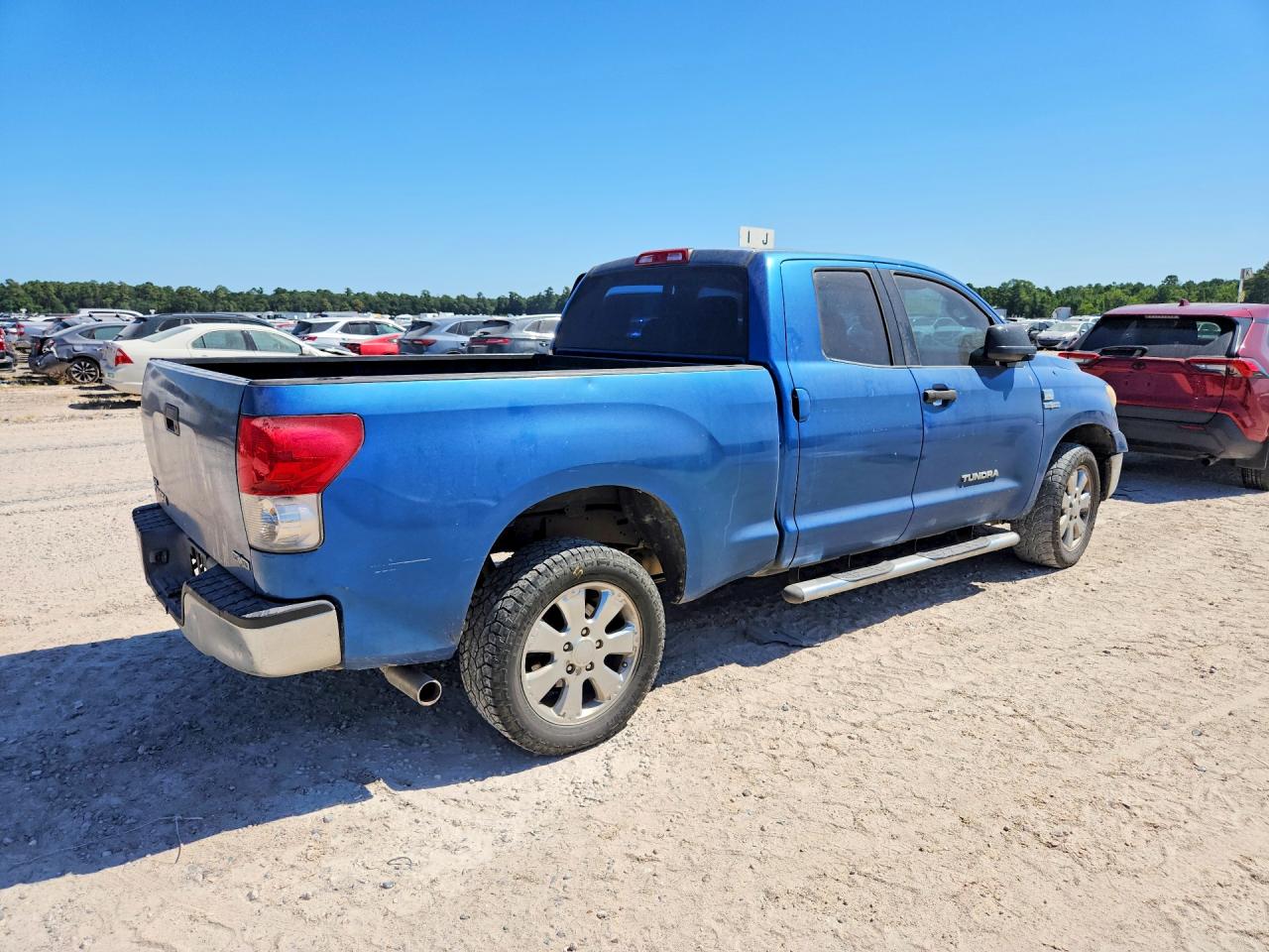 2008 Toyota Tundra Grade Blue vin: 5TFRT54198X024475