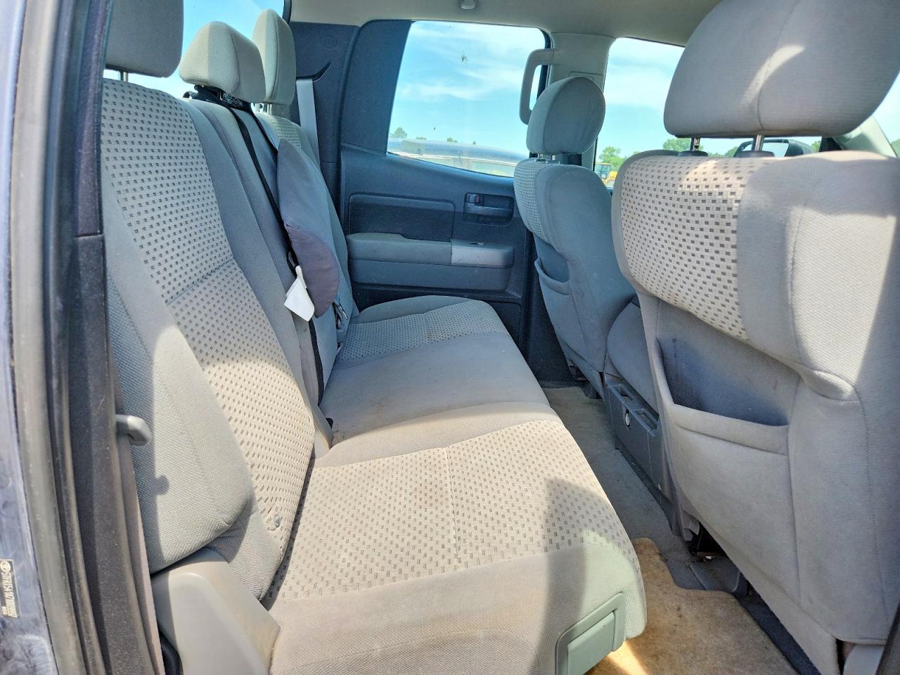 2007 Toyota Tundra Double Cab Sr5 Blue vin: 5TFRT541X7X009997