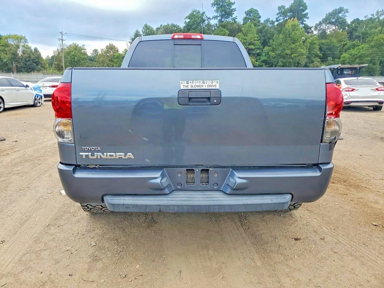 2008 Toyota Tundra Sr5 Blue vin: 5TFRT541X8X016417