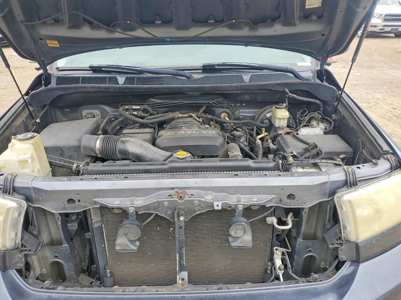 2008 Toyota Tundra Sr5 Blue vin: 5TFRT541X8X016417