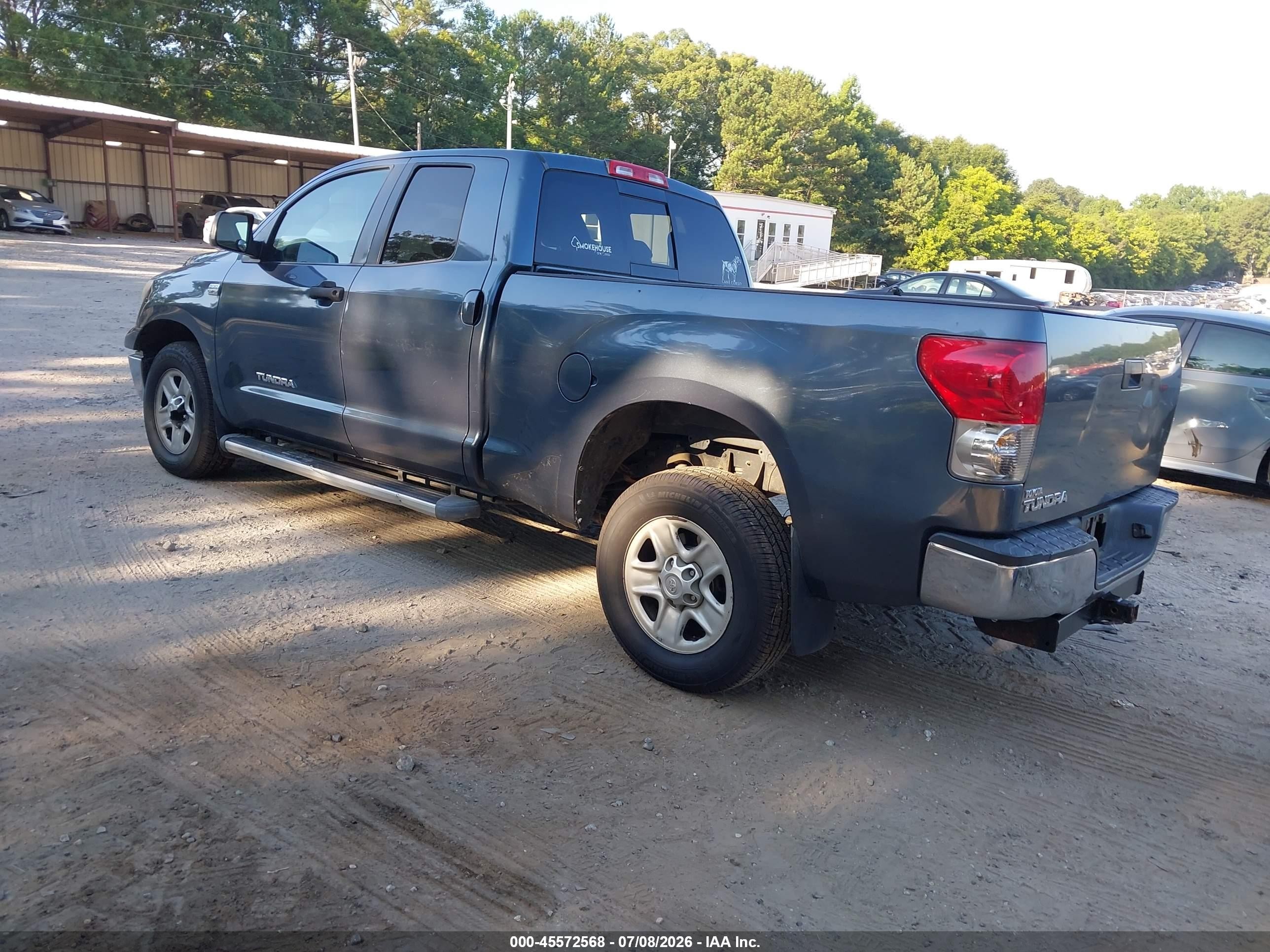 2008 Toyota Tundra Base 4.7l V8 Blue vin: 5TFRT541X8X026591