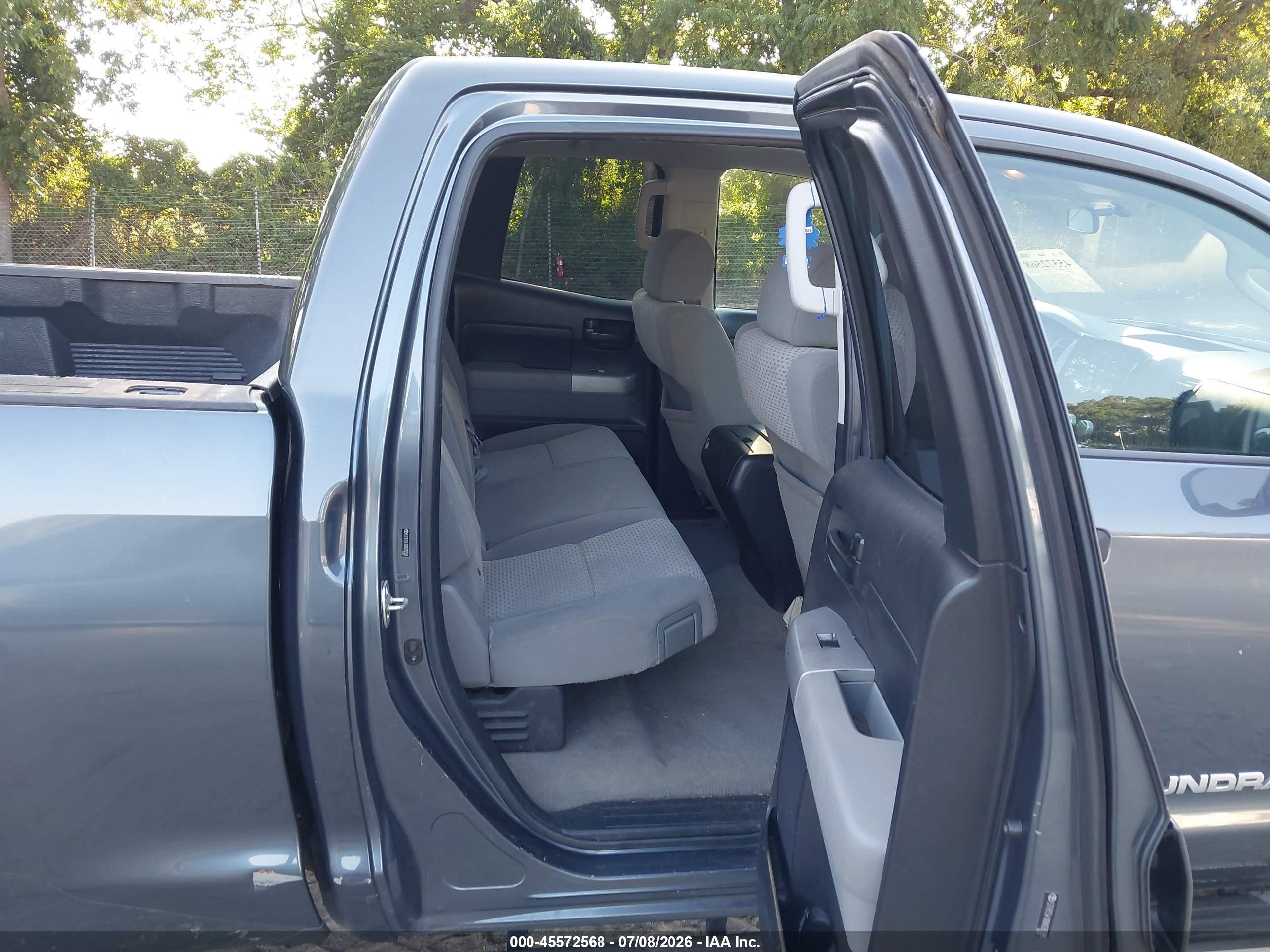 2008 Toyota Tundra Base 4.7l V8 Blue vin: 5TFRT541X8X026591