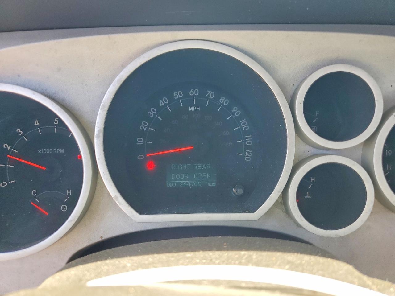 2007 Toyota Tundra Double Cab Limited Зеленый vin: 5TFRT58107X008254