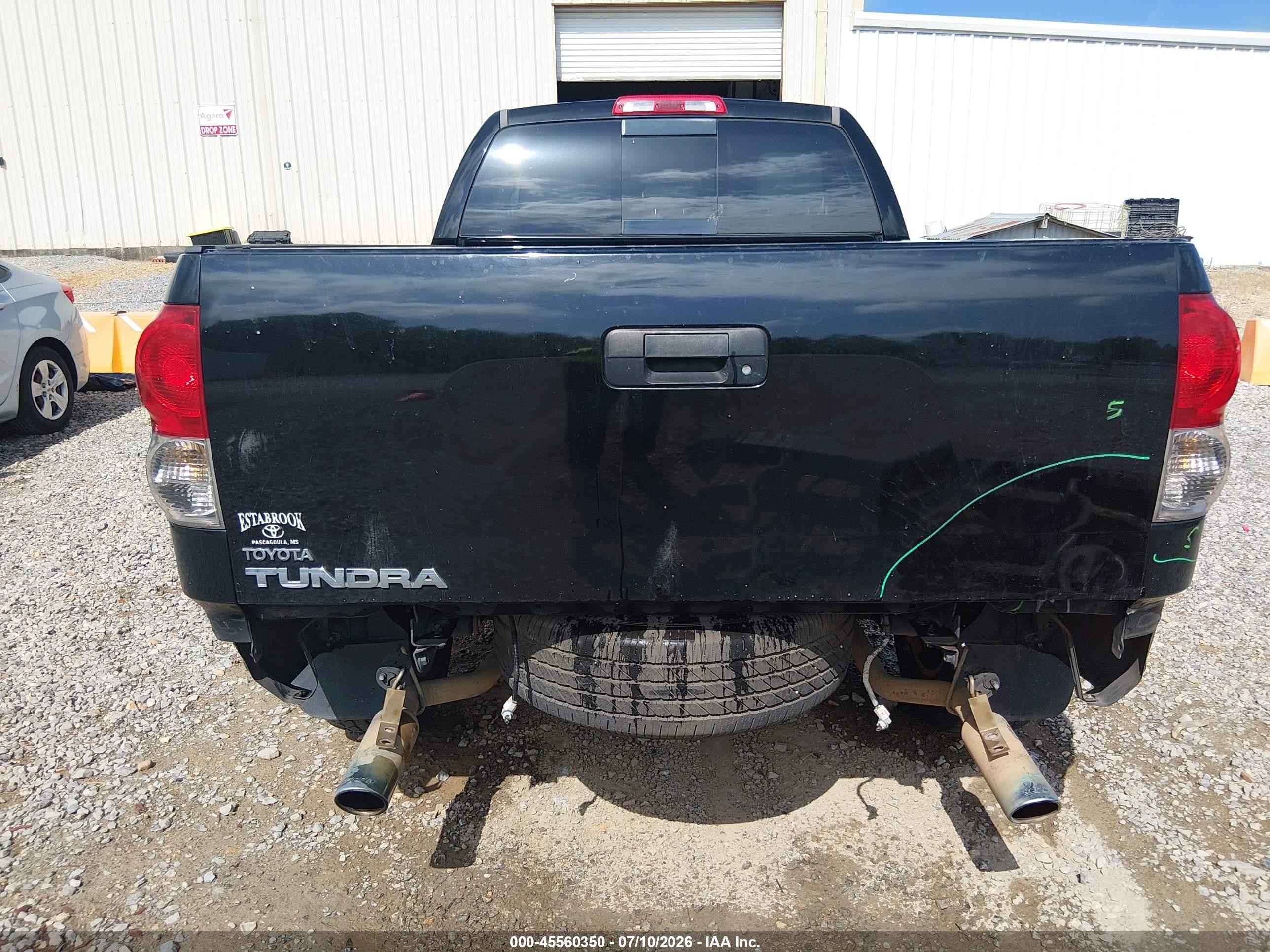 2008 Toyota Tundra Limited 4.7l V8 Black vin: 5TFRT58178X019320