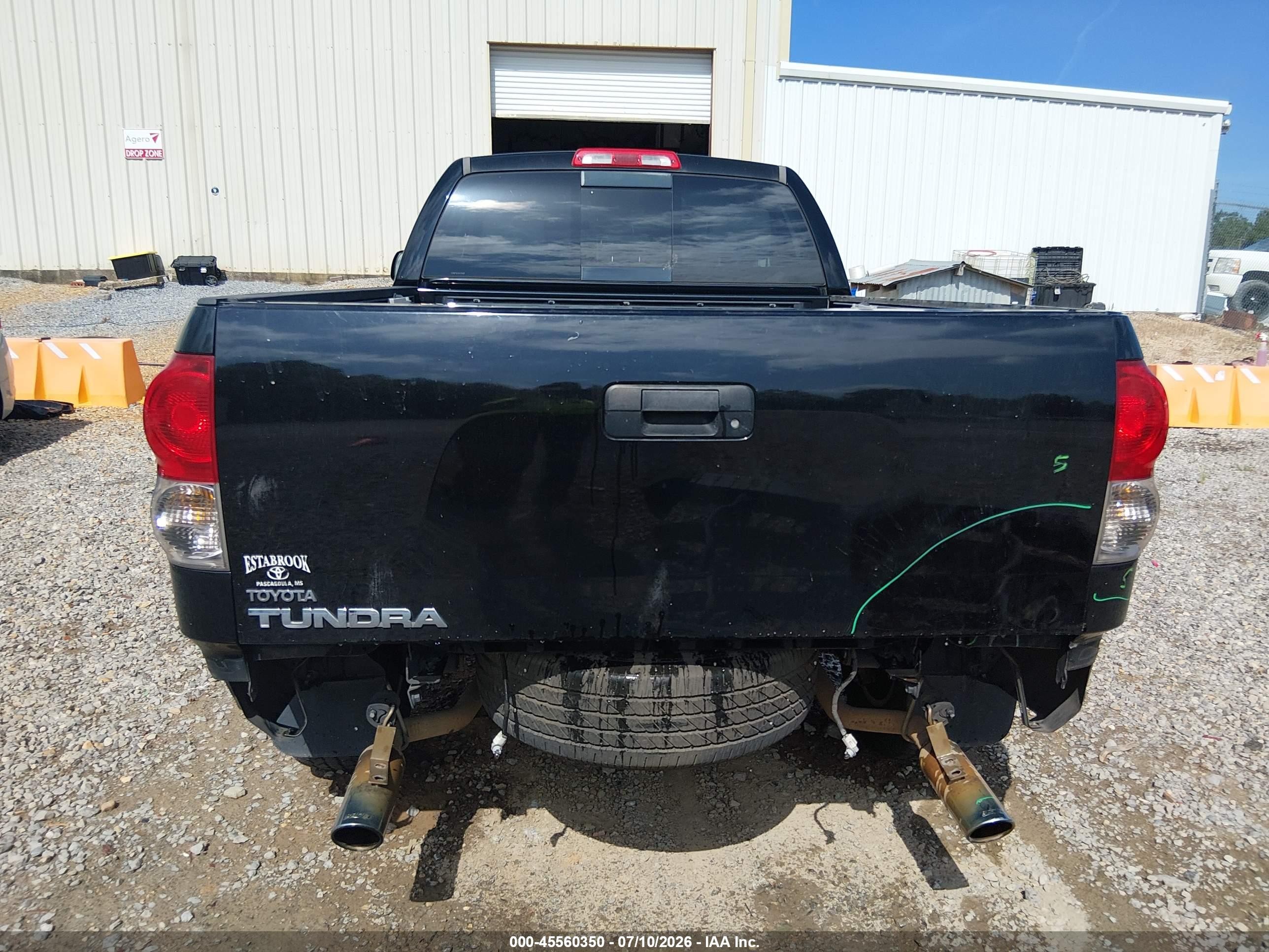 2008 Toyota Tundra Limited 4.7l V8 Black vin: 5TFRT58178X019320
