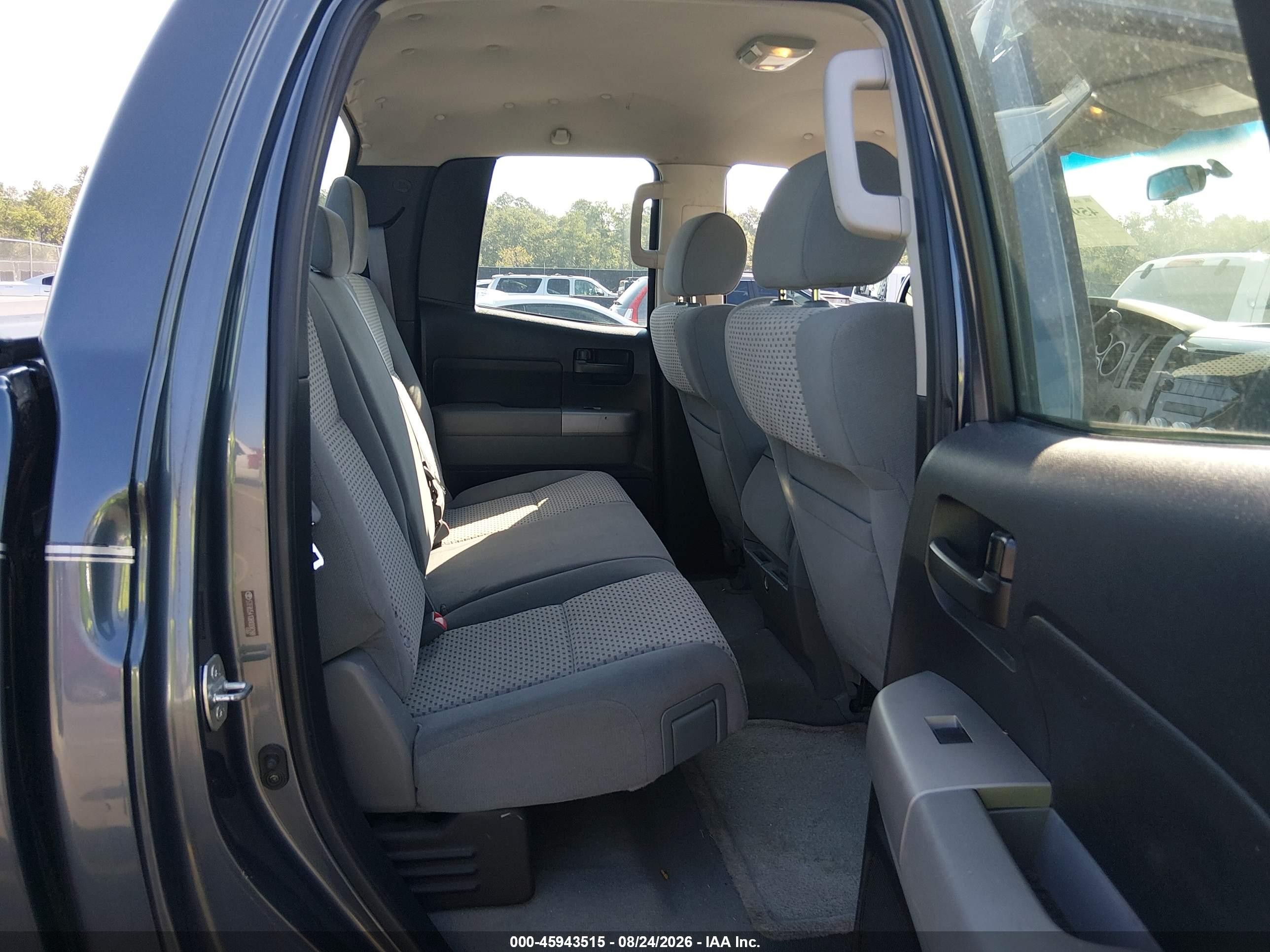 2008 Toyota Tundra Base V6 Gray vin: 5TFRU54108X008288