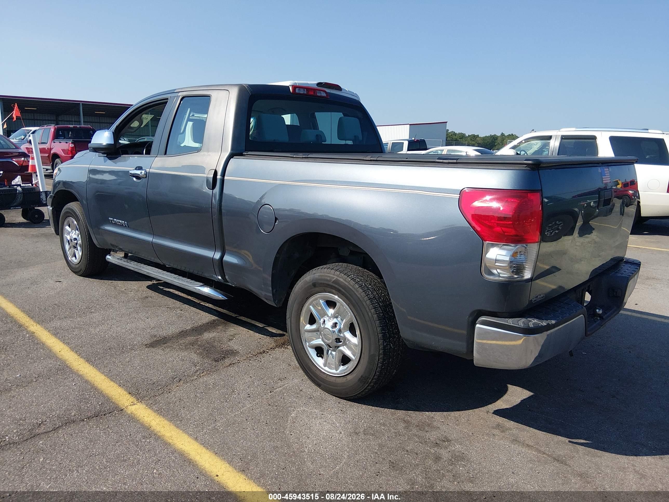 2008 Toyota Tundra Base V6 Gray vin: 5TFRU54108X008288