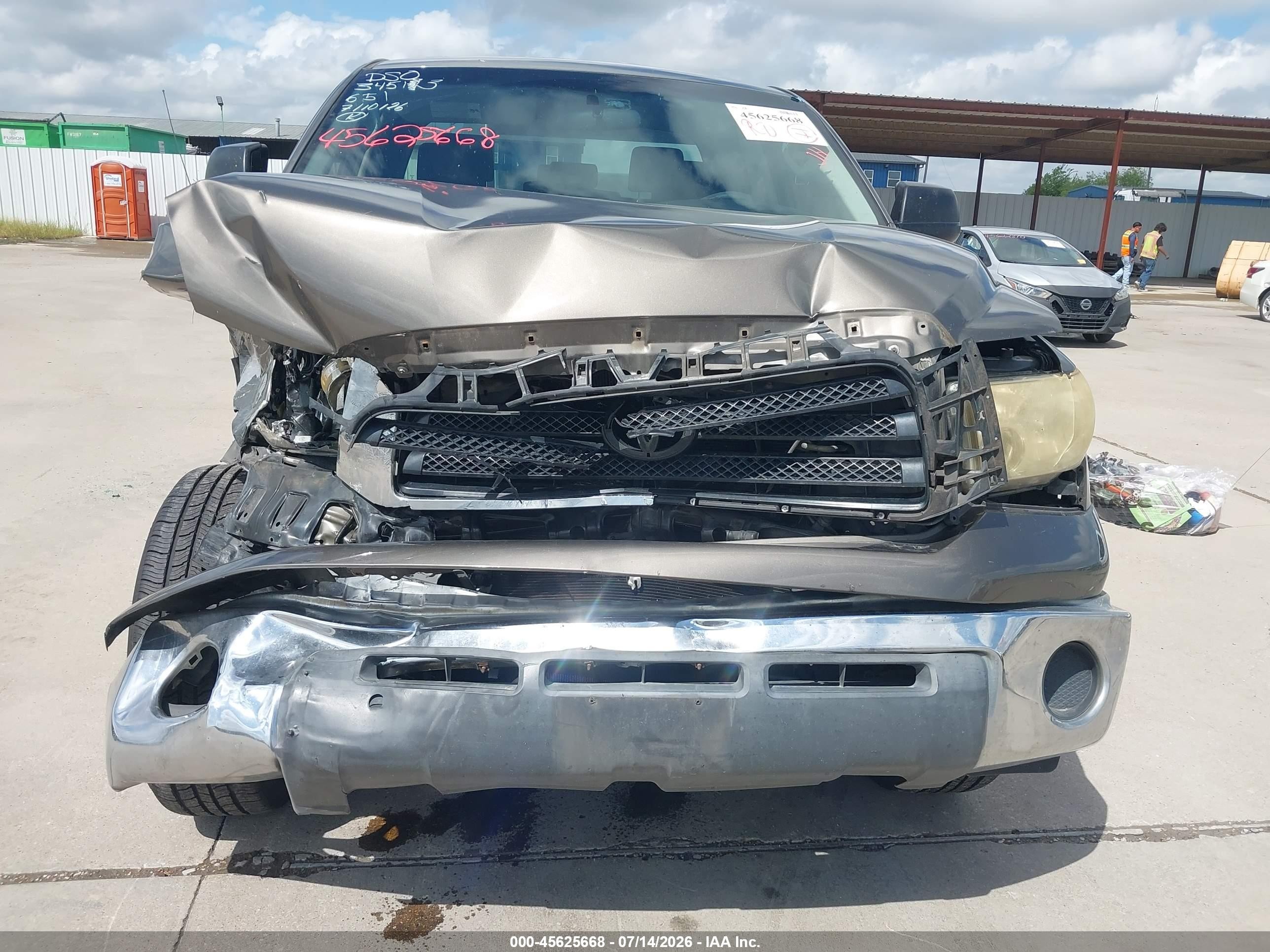 2008 Toyota Tundra Base V6 Green vin: 5TFRU54138X007930