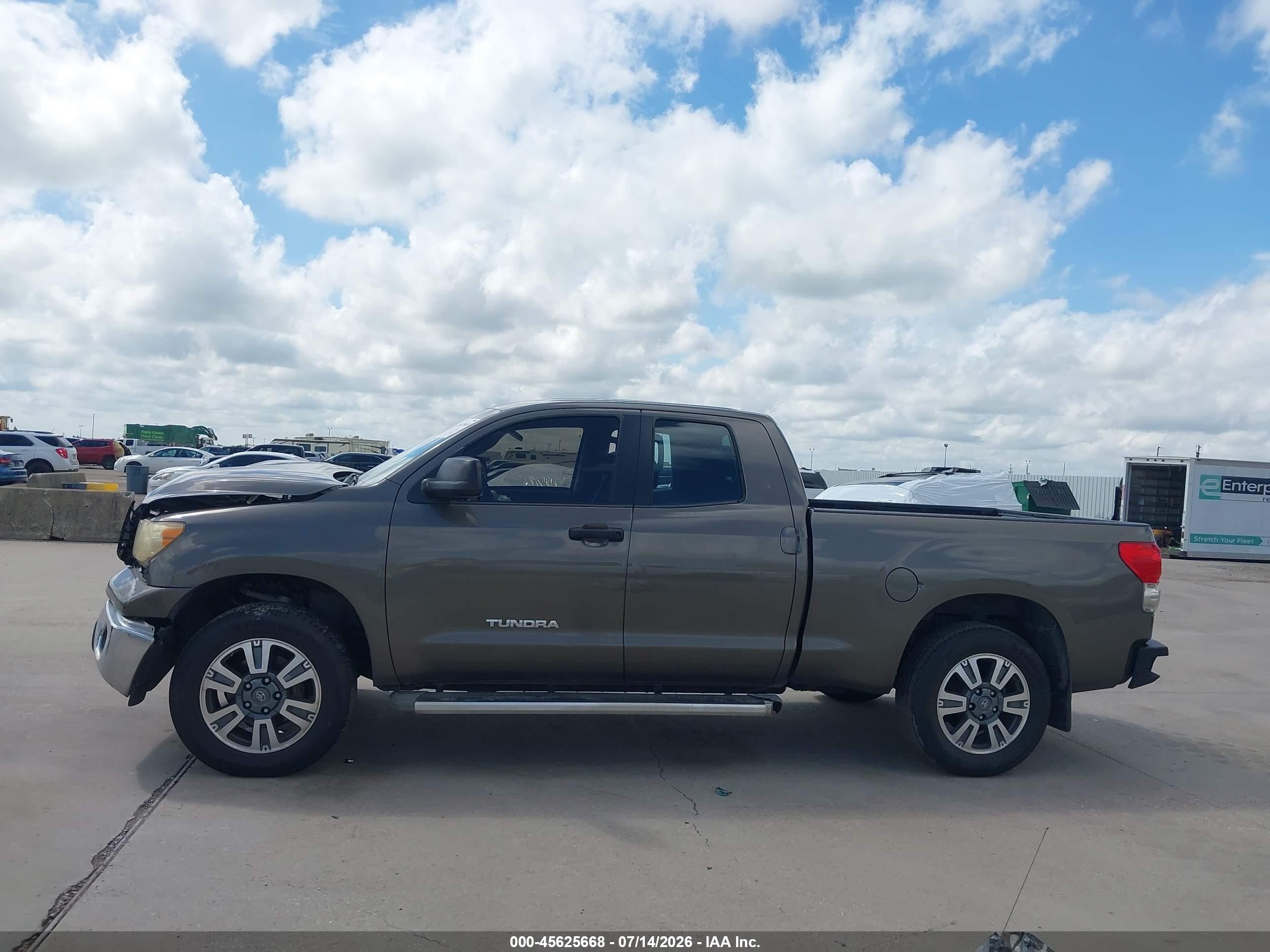 2008 Toyota Tundra Base V6 Green vin: 5TFRU54138X007930