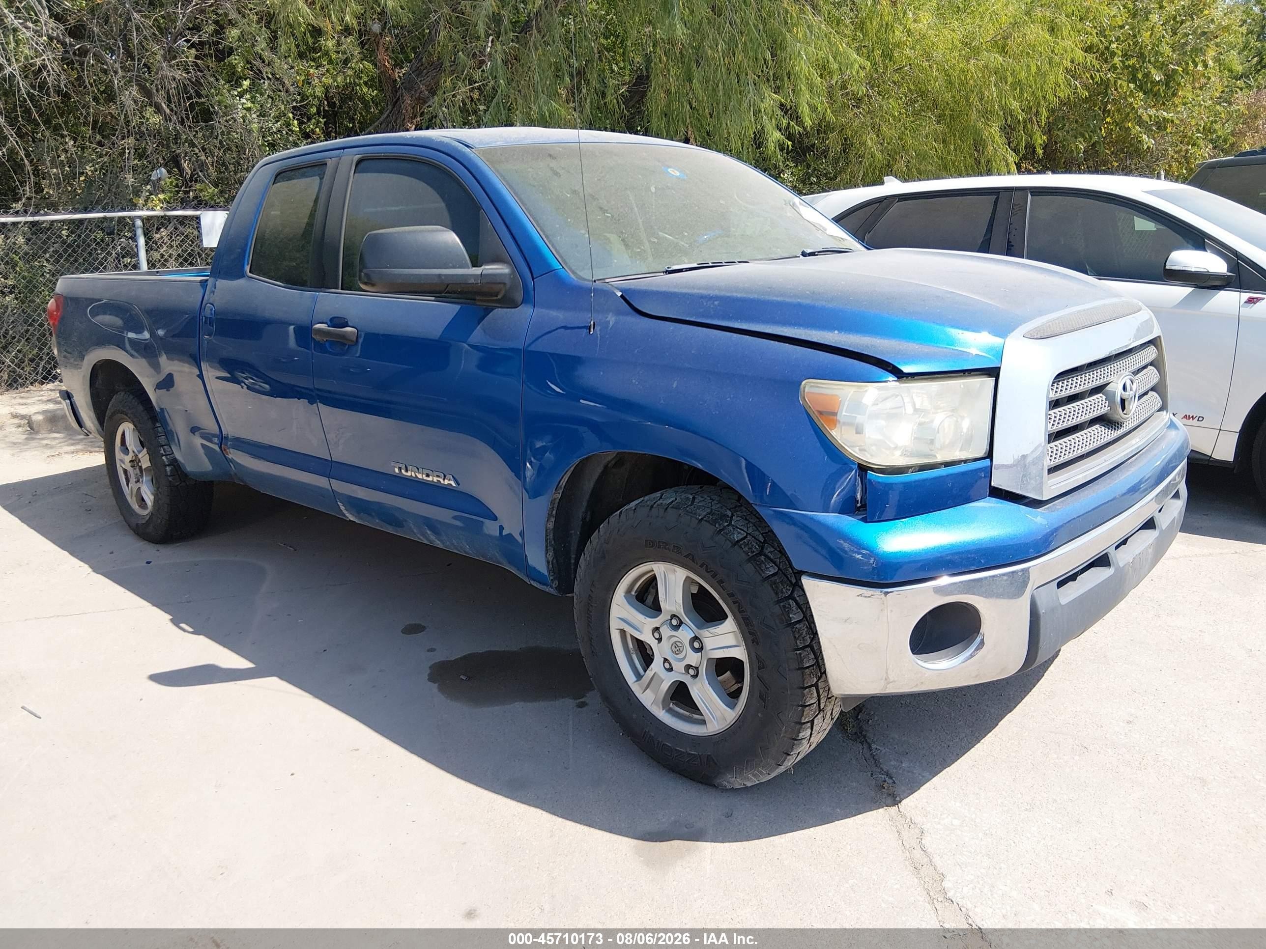 2009 Toyota Tundra Grade V6 Blue vin: 5TFRU54139X020050