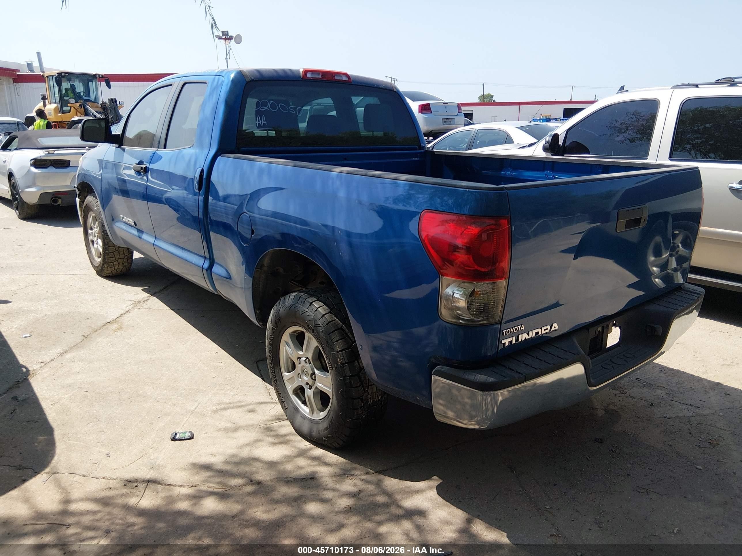 2009 Toyota Tundra Grade V6 Blue vin: 5TFRU54139X020050