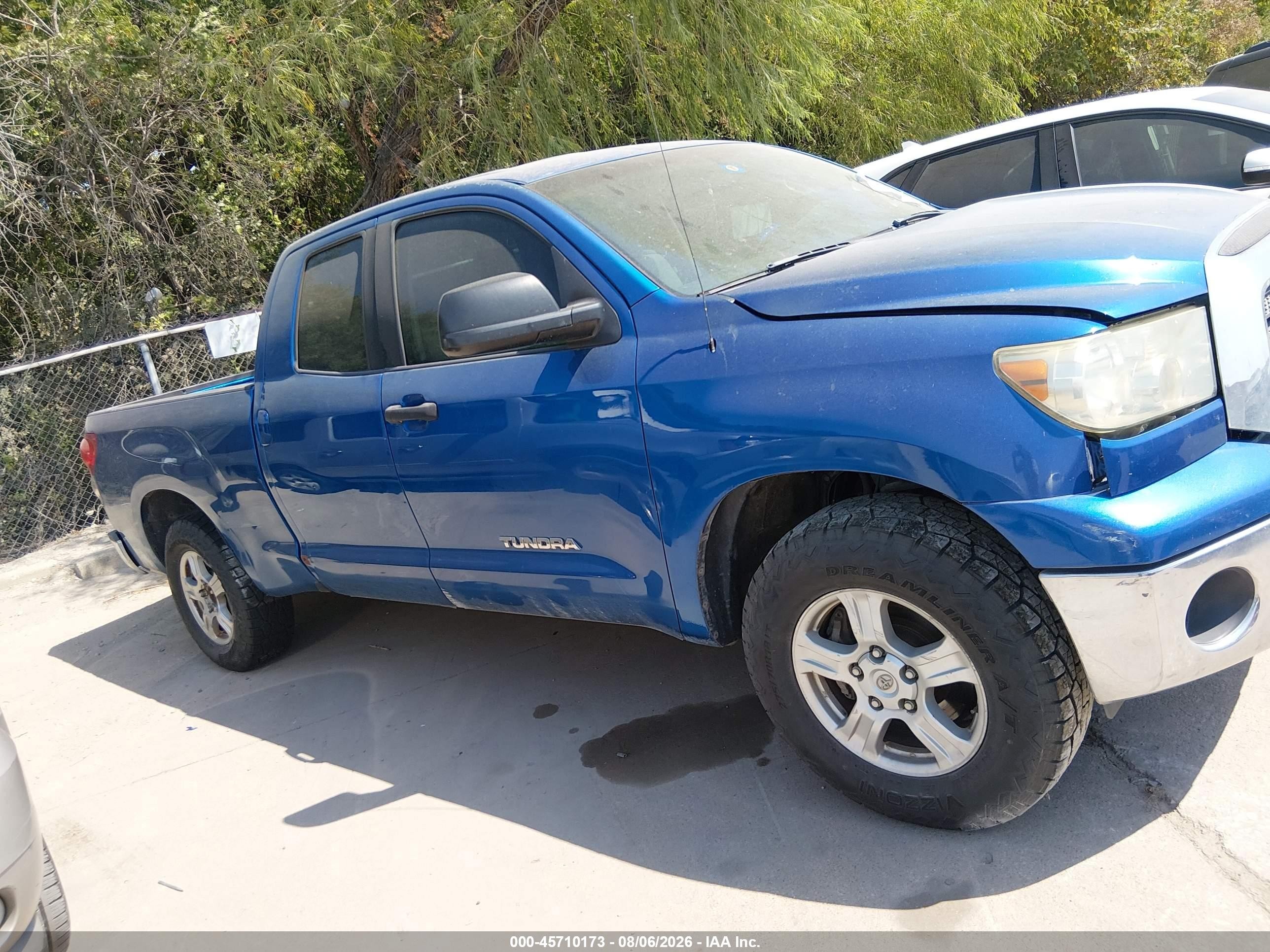 2009 Toyota Tundra Grade V6 Blue vin: 5TFRU54139X020050
