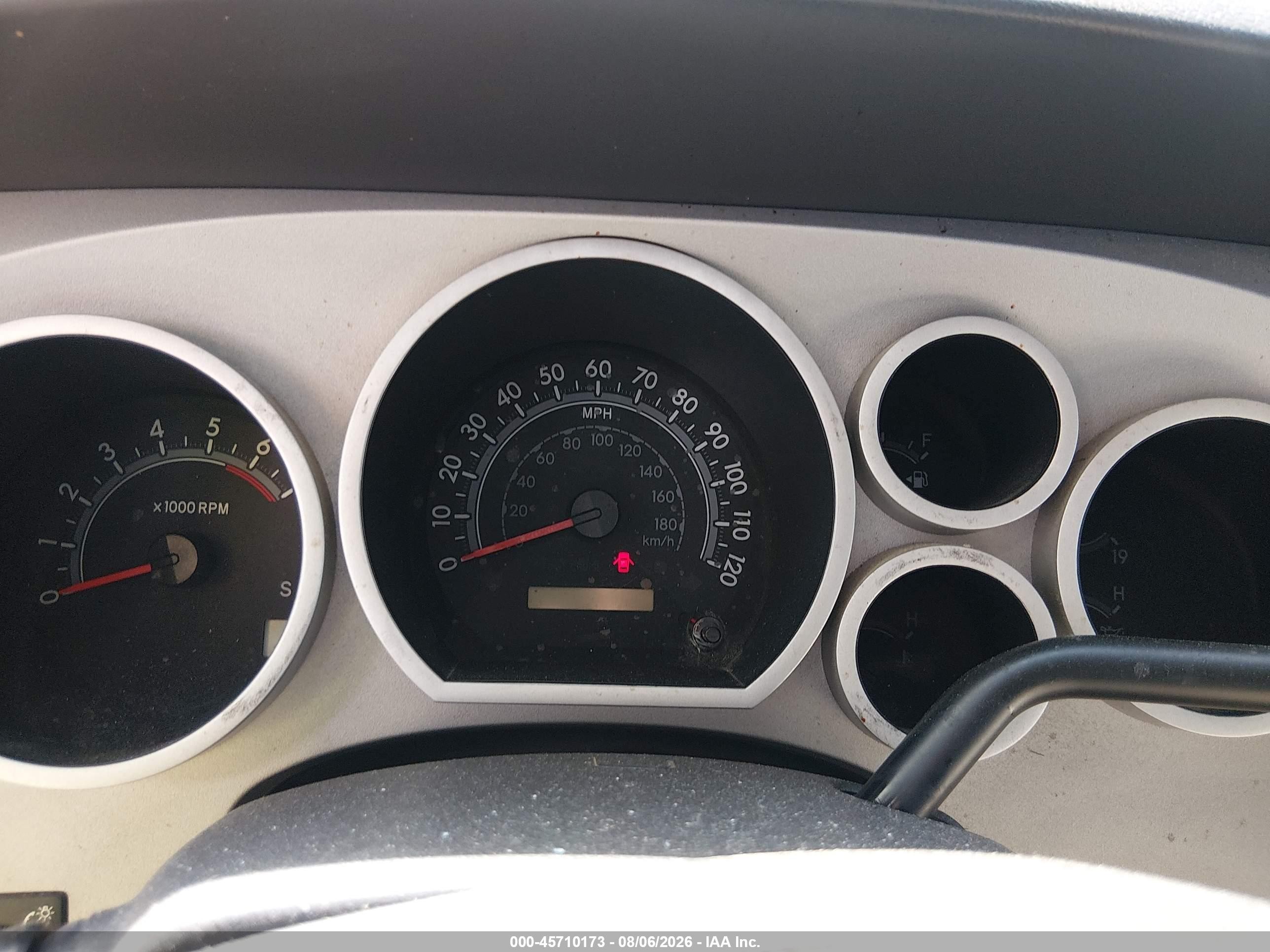 2009 Toyota Tundra Grade V6 Blue vin: 5TFRU54139X020050