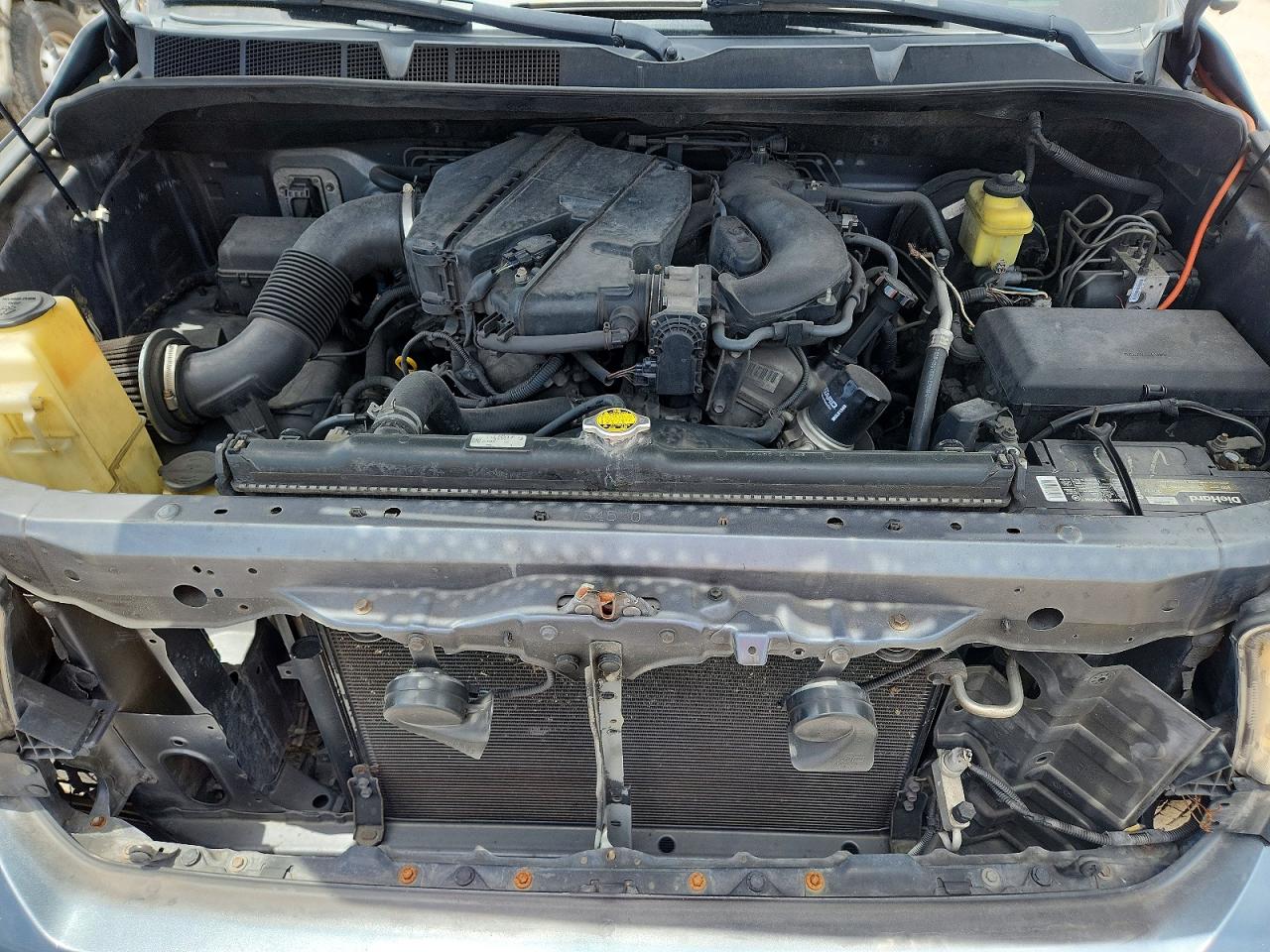 2007 Toyota Tundra Double Cab Sr5 Gray vin: 5TFRU54147X005859