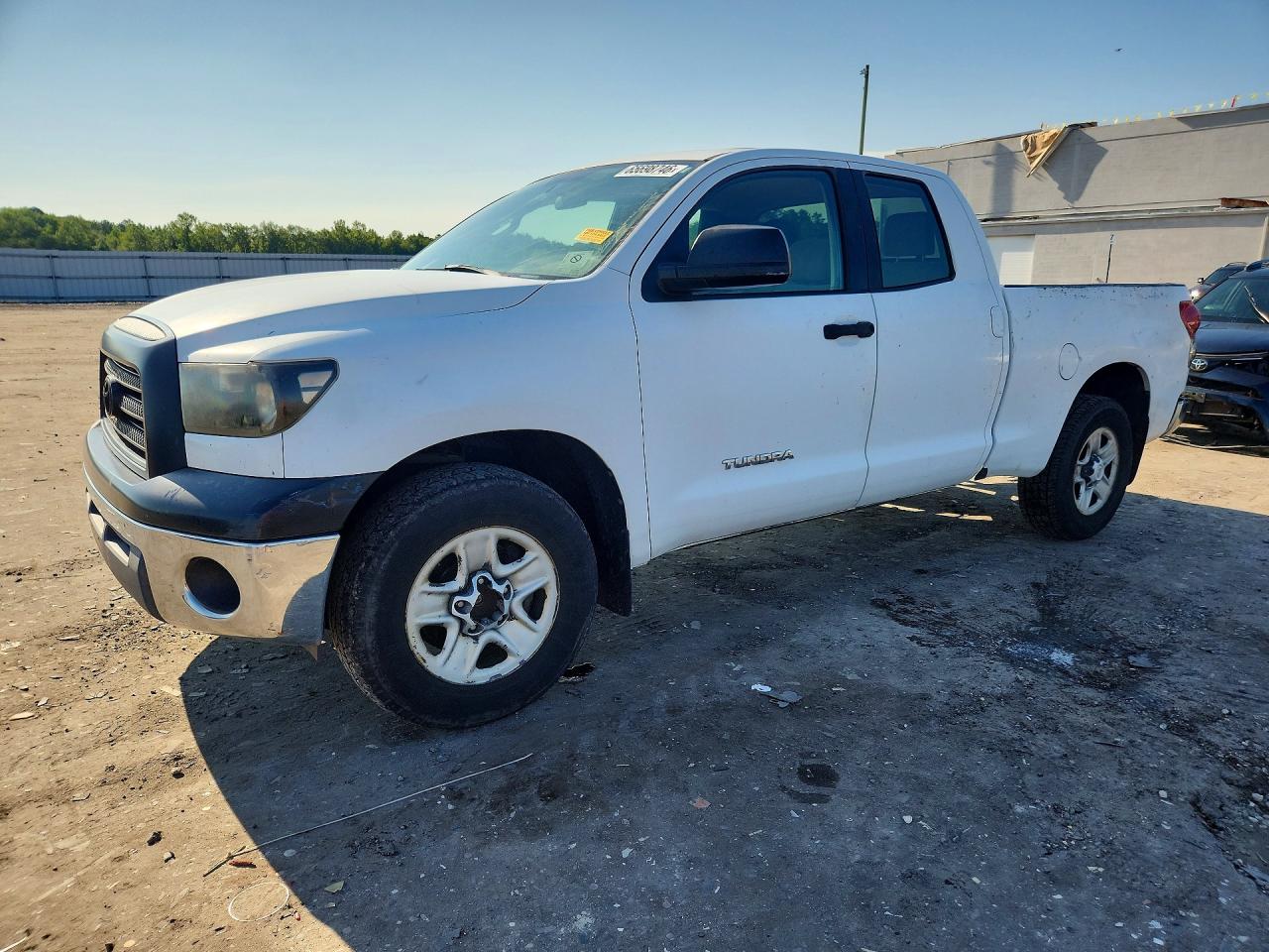 2008 Toyota Tundra Grade Белый vin: 5TFRU54148X010402