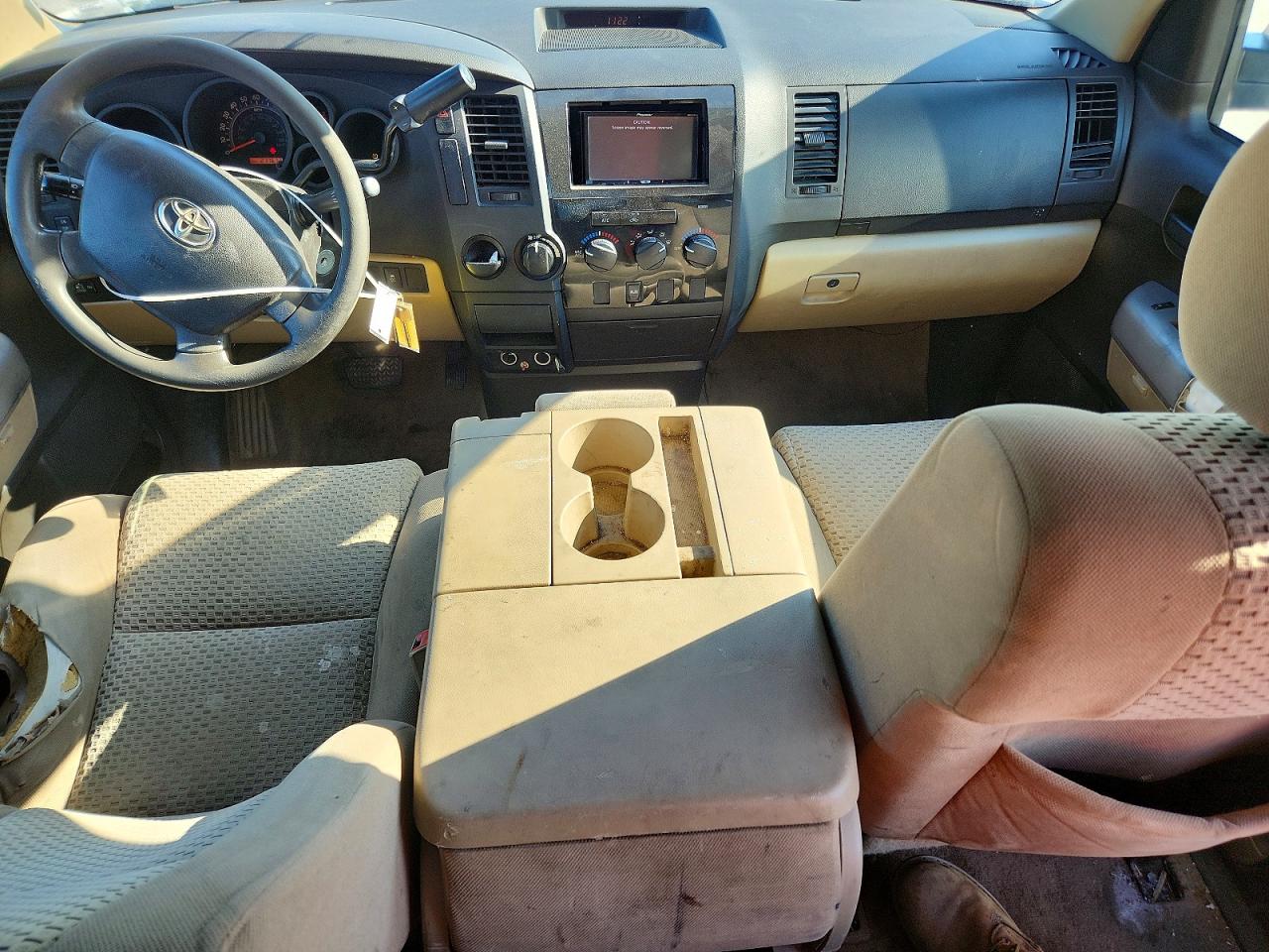 2008 Toyota Tundra Grade White vin: 5TFRU54148X010402