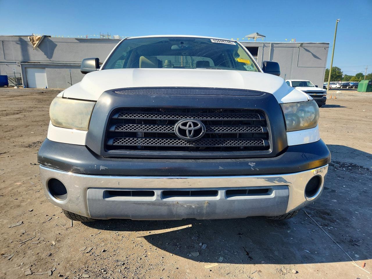 2008 Toyota Tundra Grade White vin: 5TFRU54148X010402
