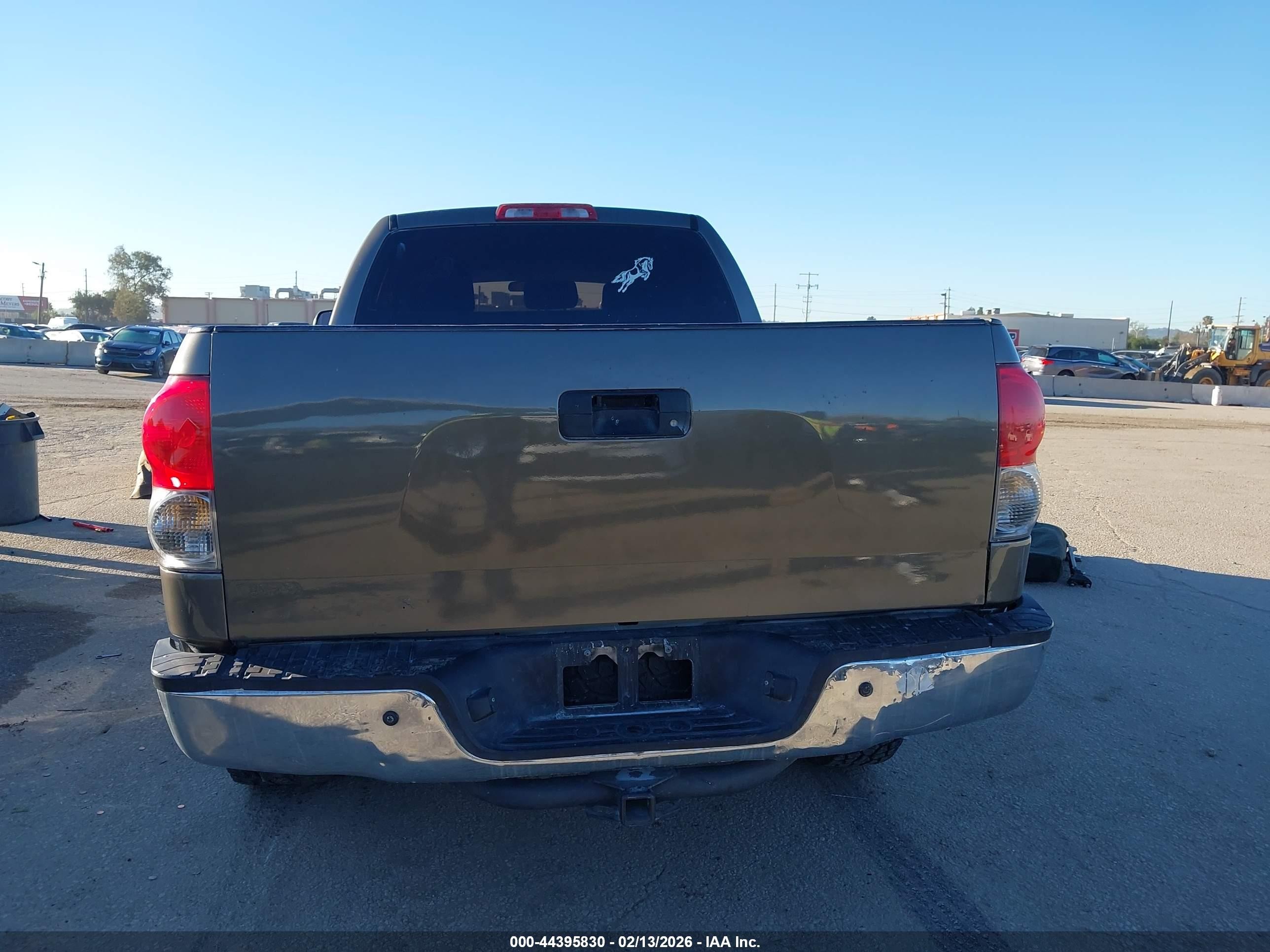 2008 Toyota Tundra Base V6 Brown vin: 5TFRU54178X009664