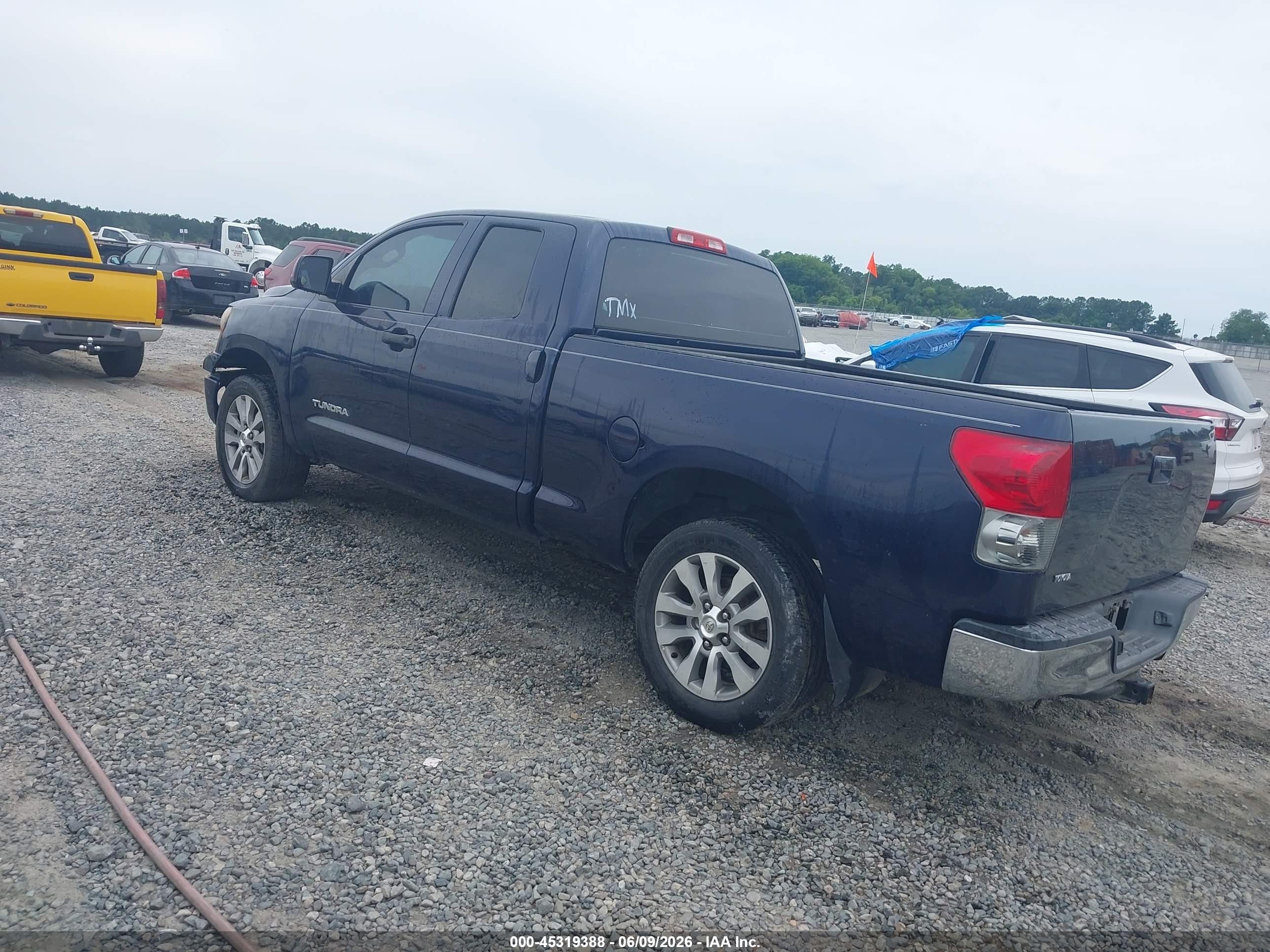2008 Toyota Tundra Base V6 Blue vin: 5TFRU54188X015246