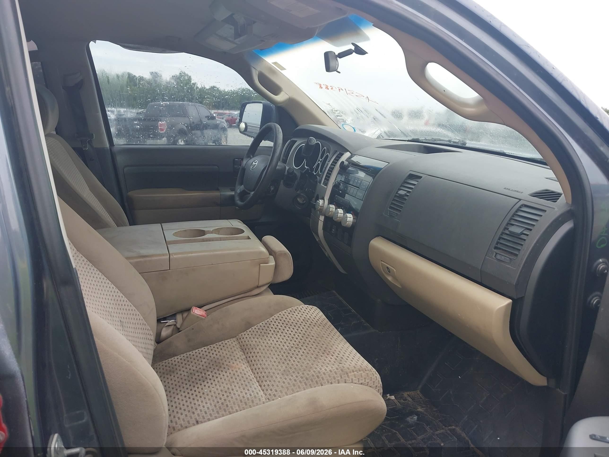 2008 Toyota Tundra Base V6 Blue vin: 5TFRU54188X015246