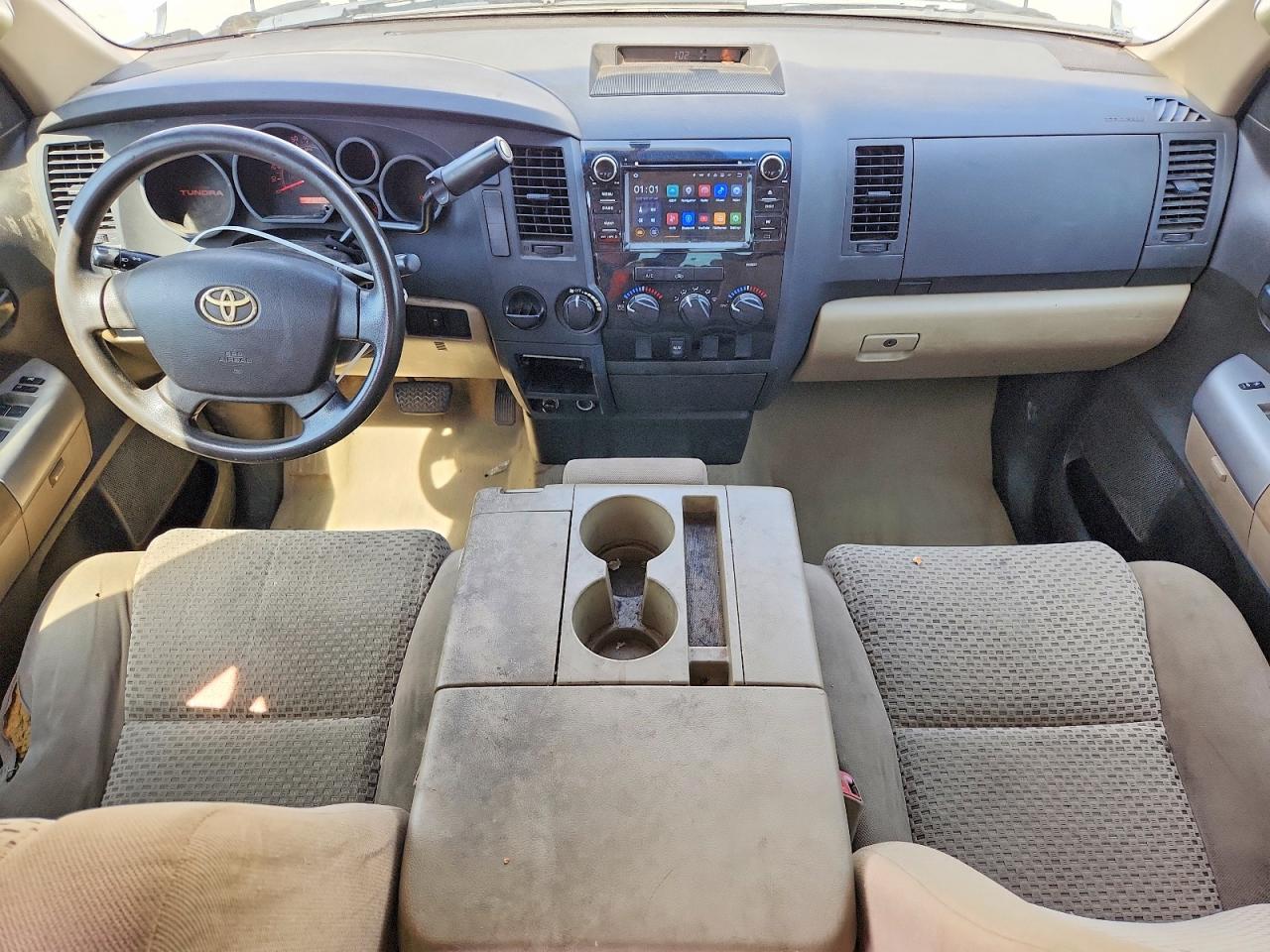 2008 Toyota Tundra Grade White vin: 5TFRU54198X012274