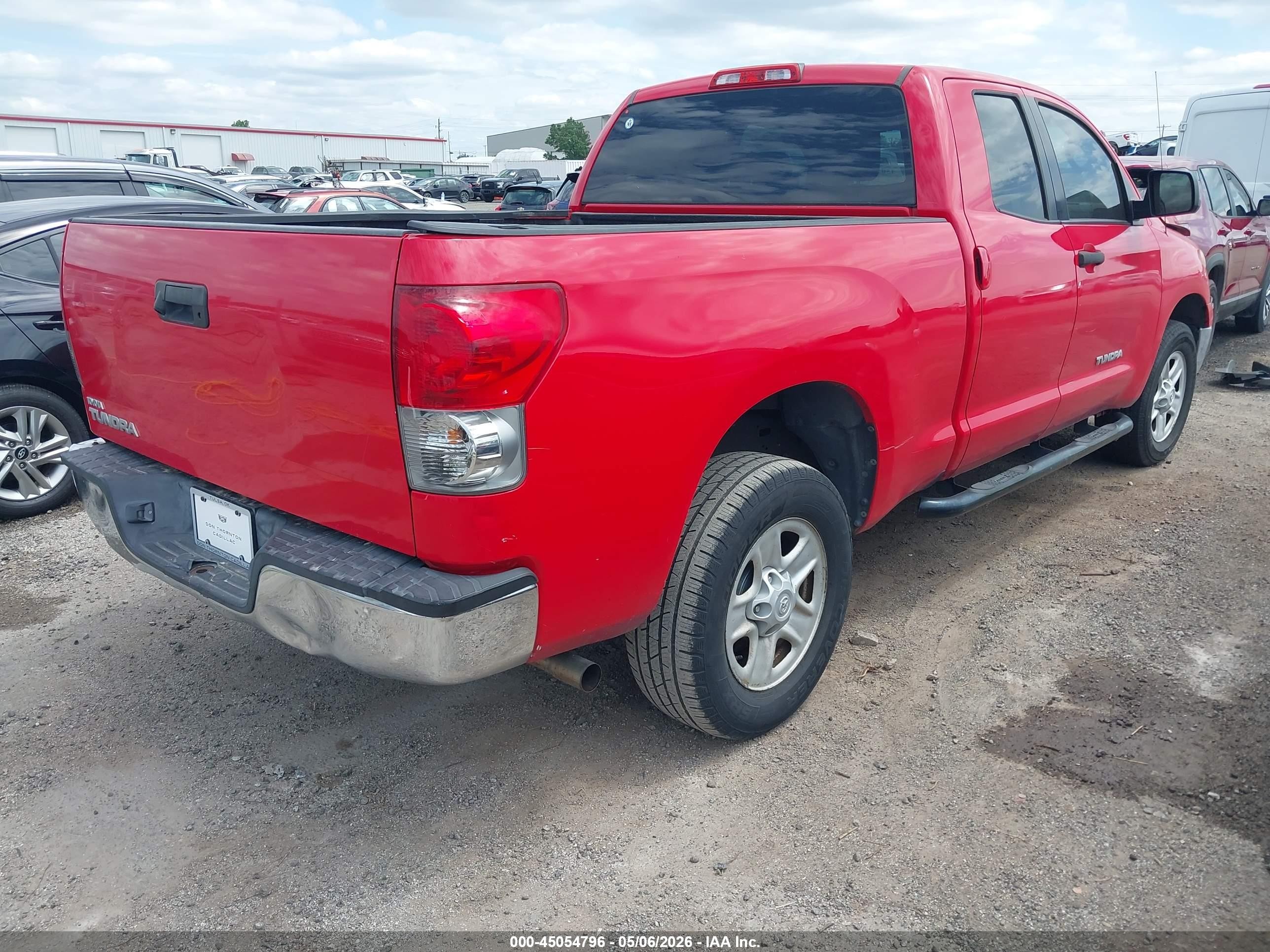 2009 Toyota Tundra Grade V6 Red vin: 5TFRU54199X020179