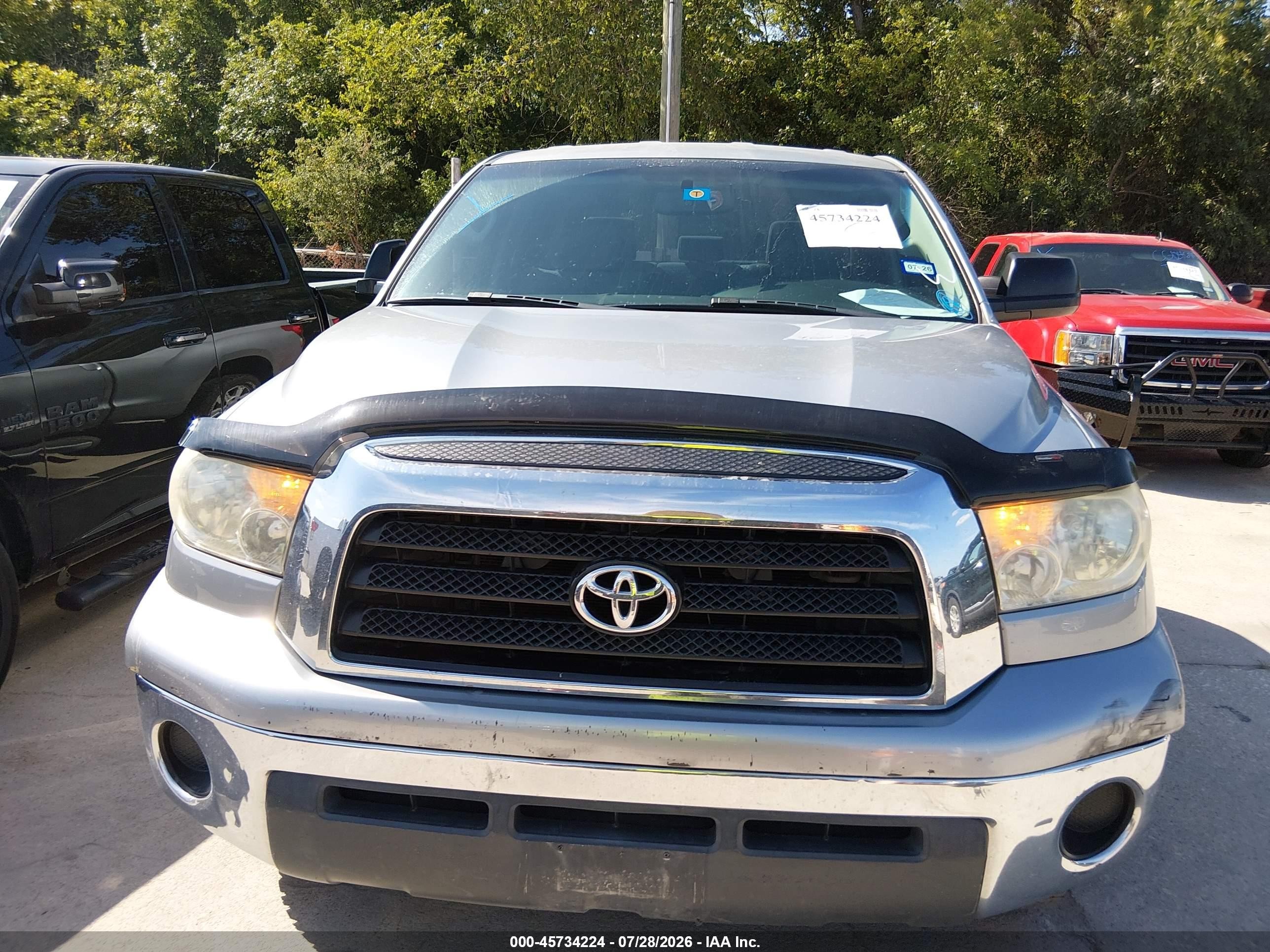 2009 Toyota Tundra Grade V6 Silver vin: 5TFRU541X9X017534